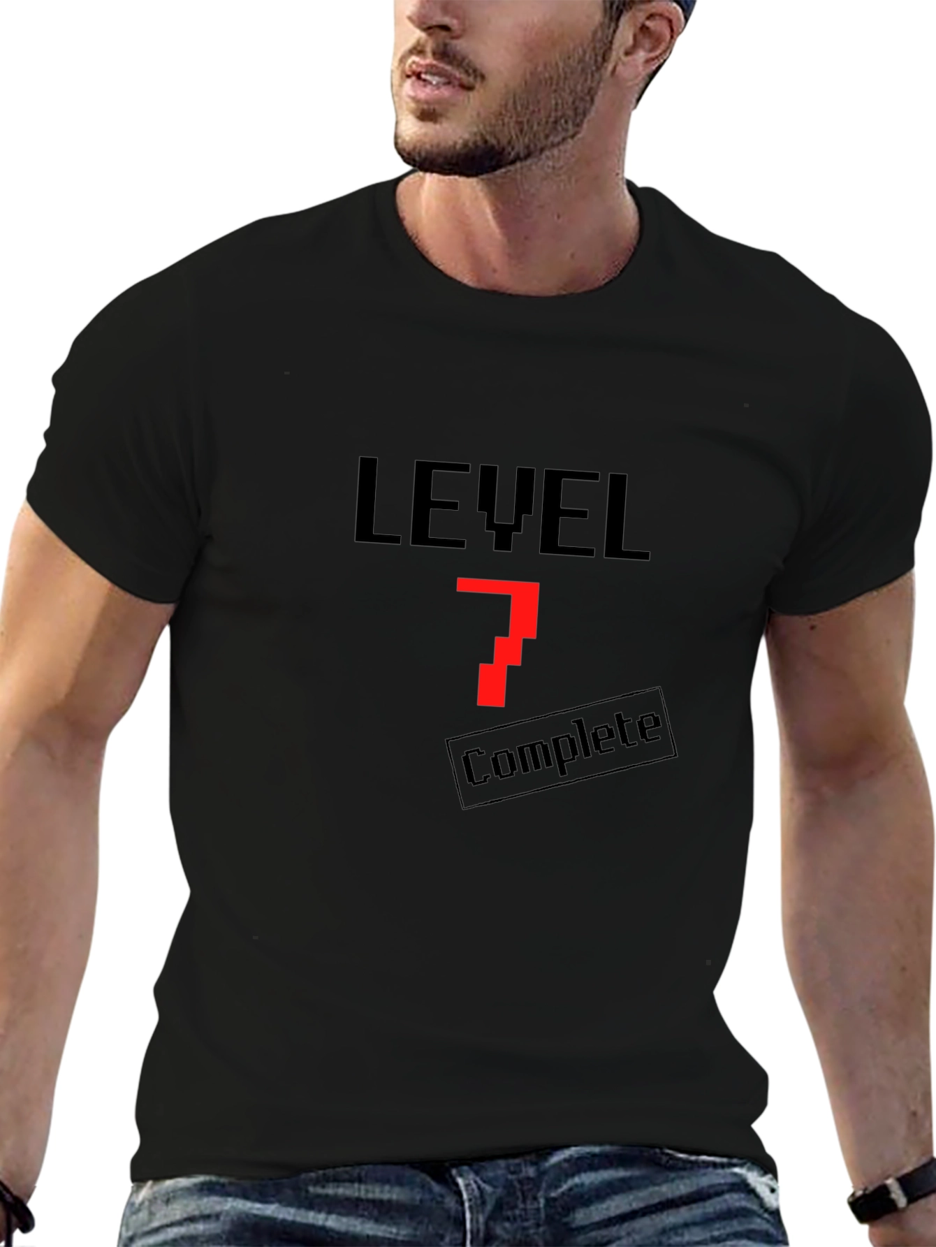 Level 7 Complete T-Shirt - Gamer Style