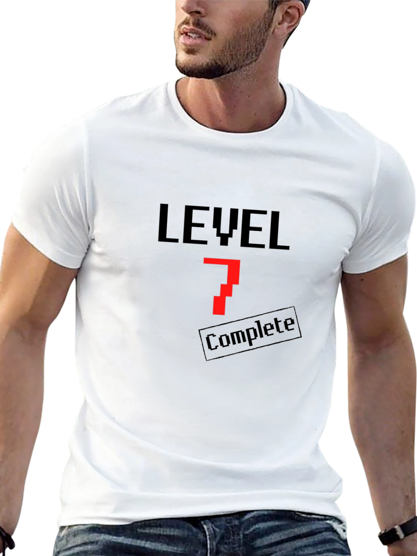 Level 7 Complete T-Shirt - Gamer Style