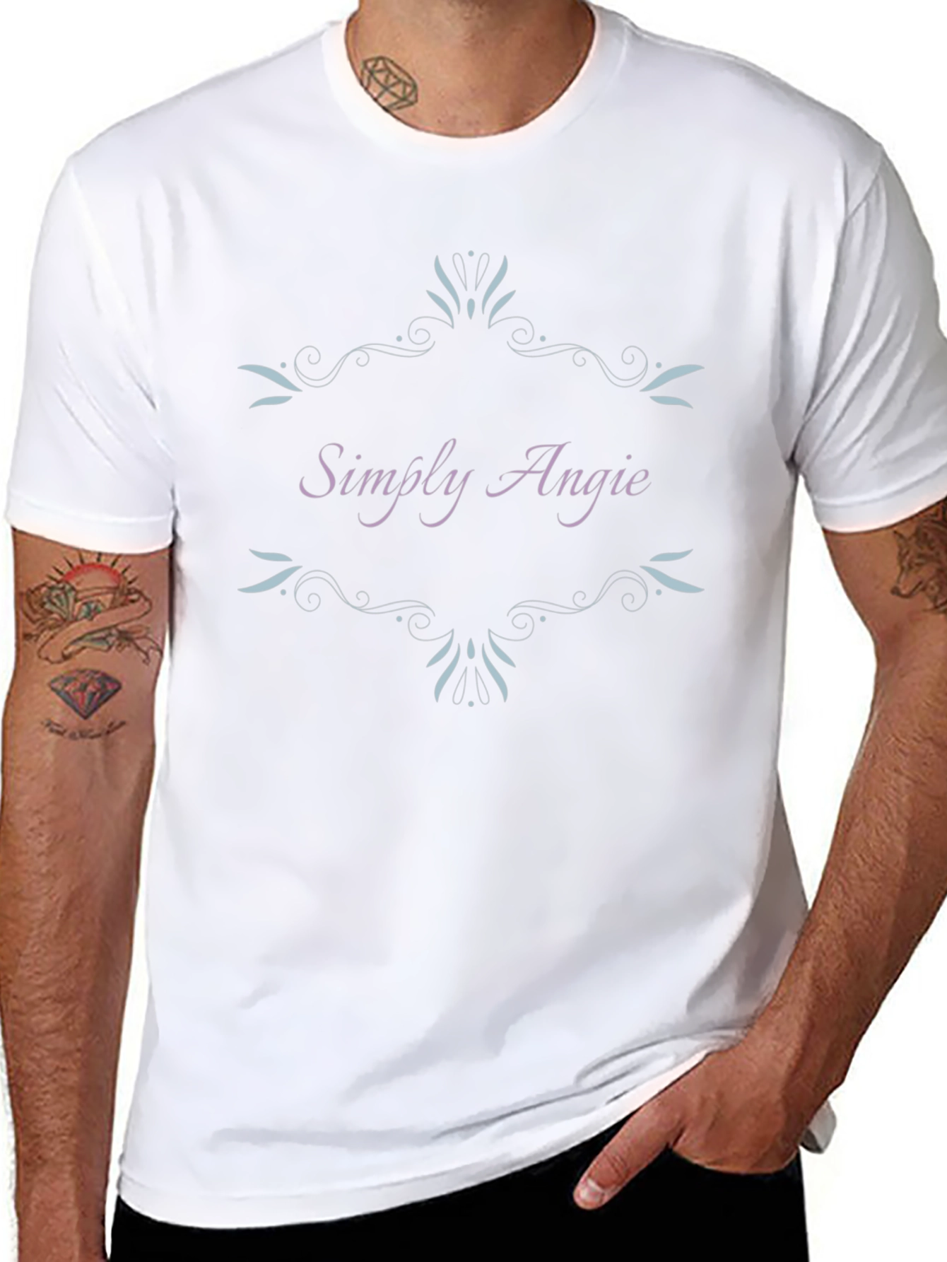 Simply Angie Black T-Shirt