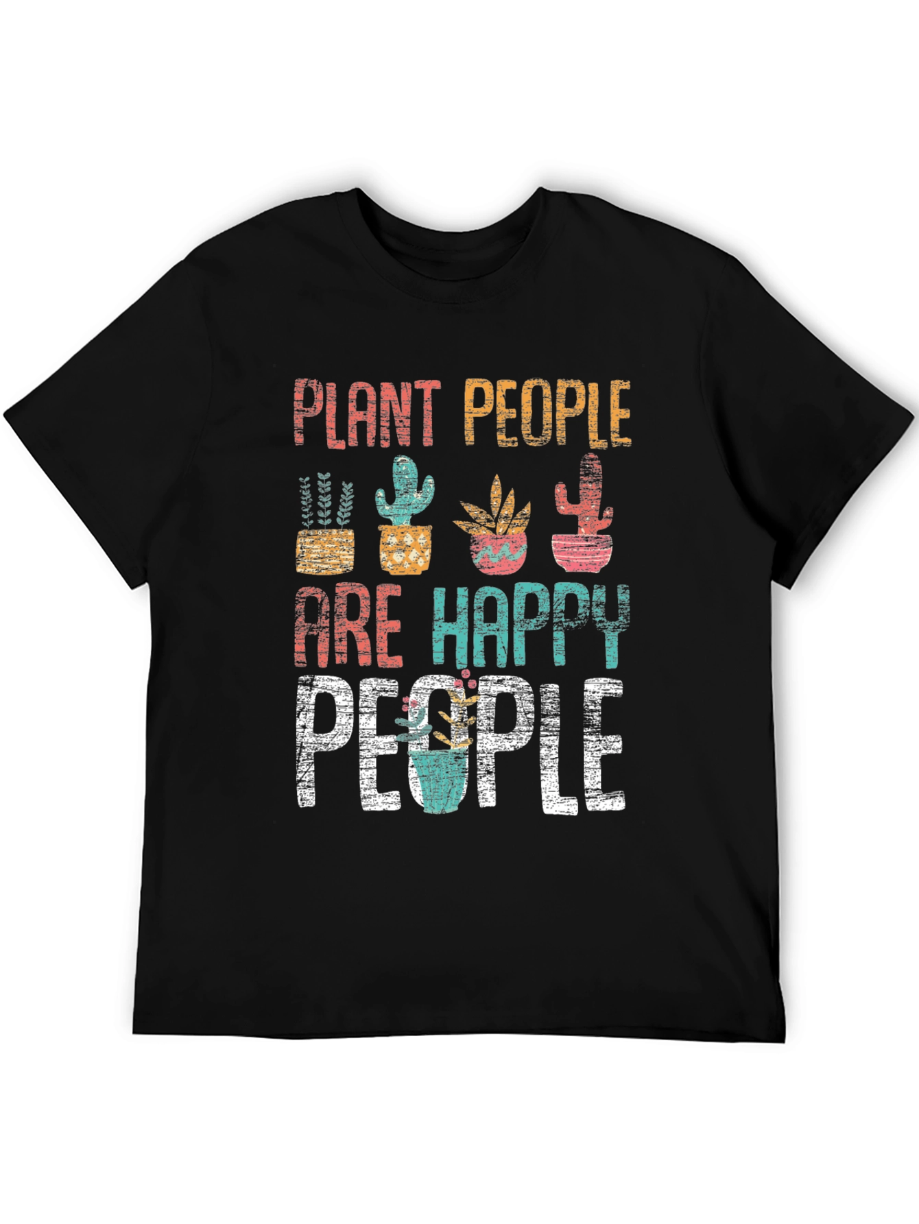 Plant People Happy People Graphic T-Shirt