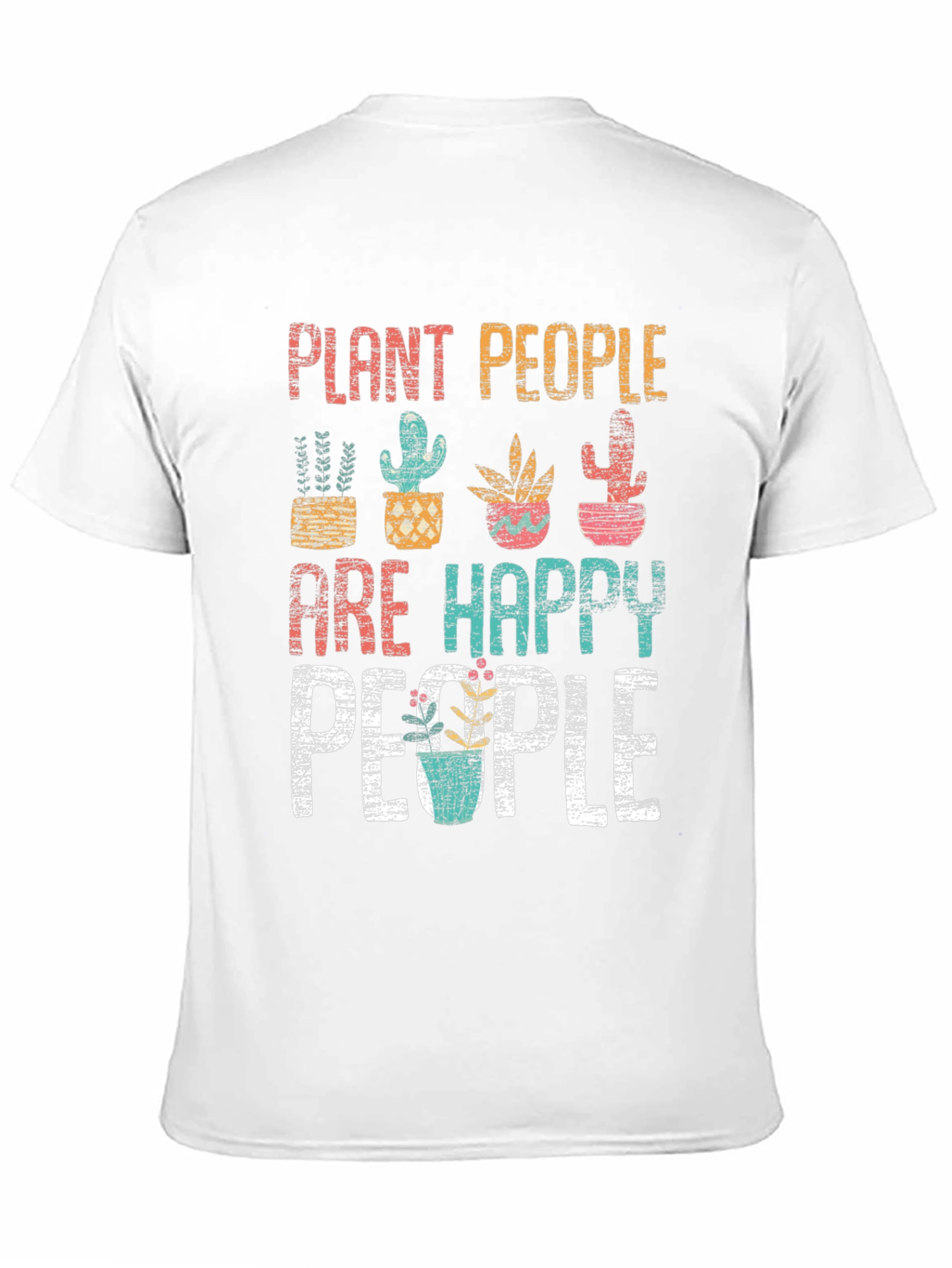 Plant People Happy People Graphic T-Shirt