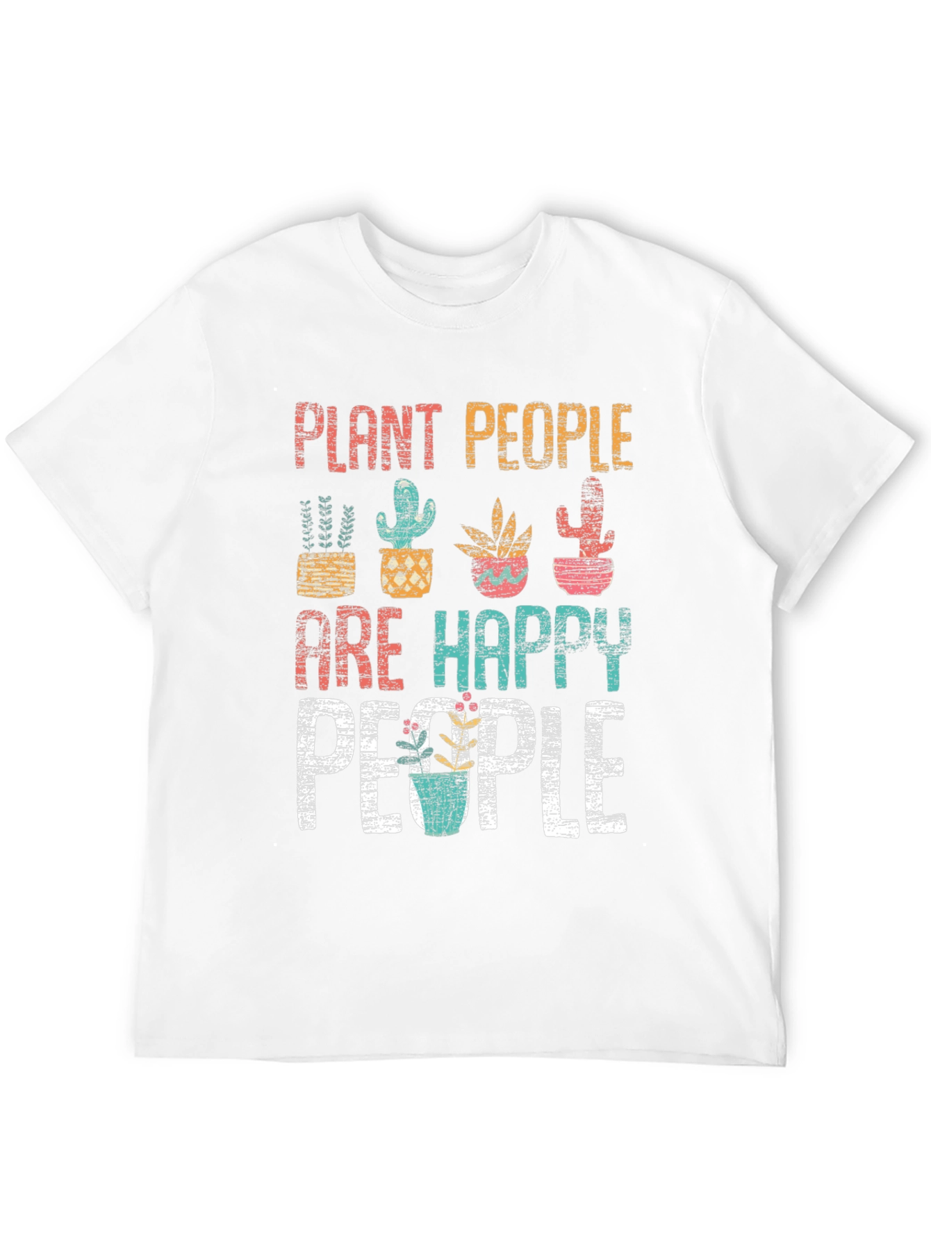 Plant People Happy People Graphic T-Shirt
