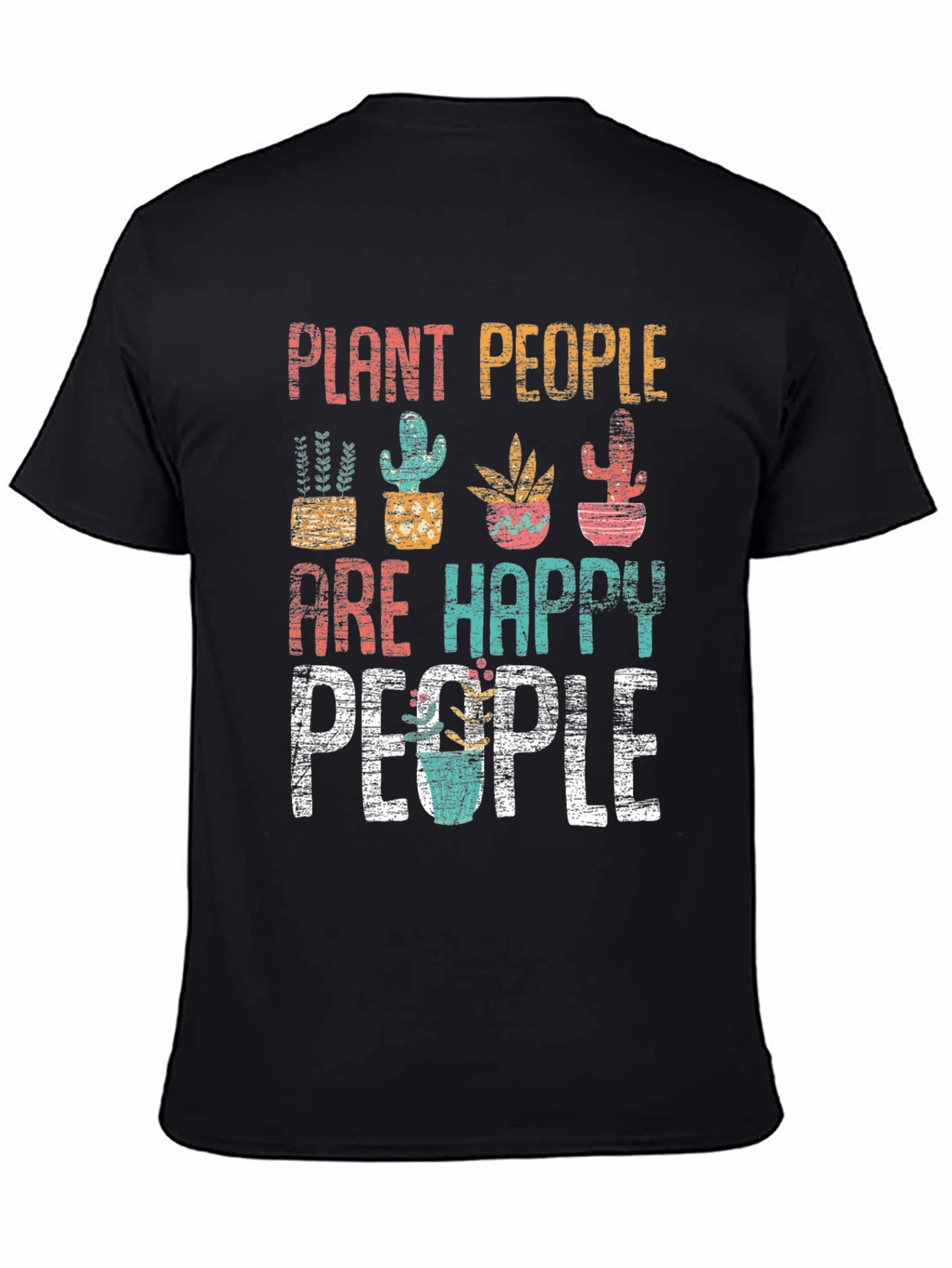 Plant People Happy People Graphic T-Shirt