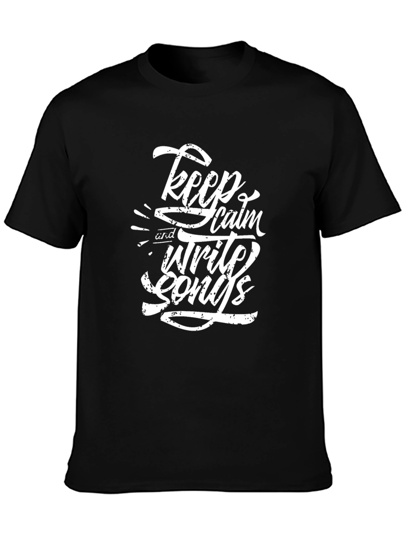 Keep Calm and Write Songs Graphic Tee