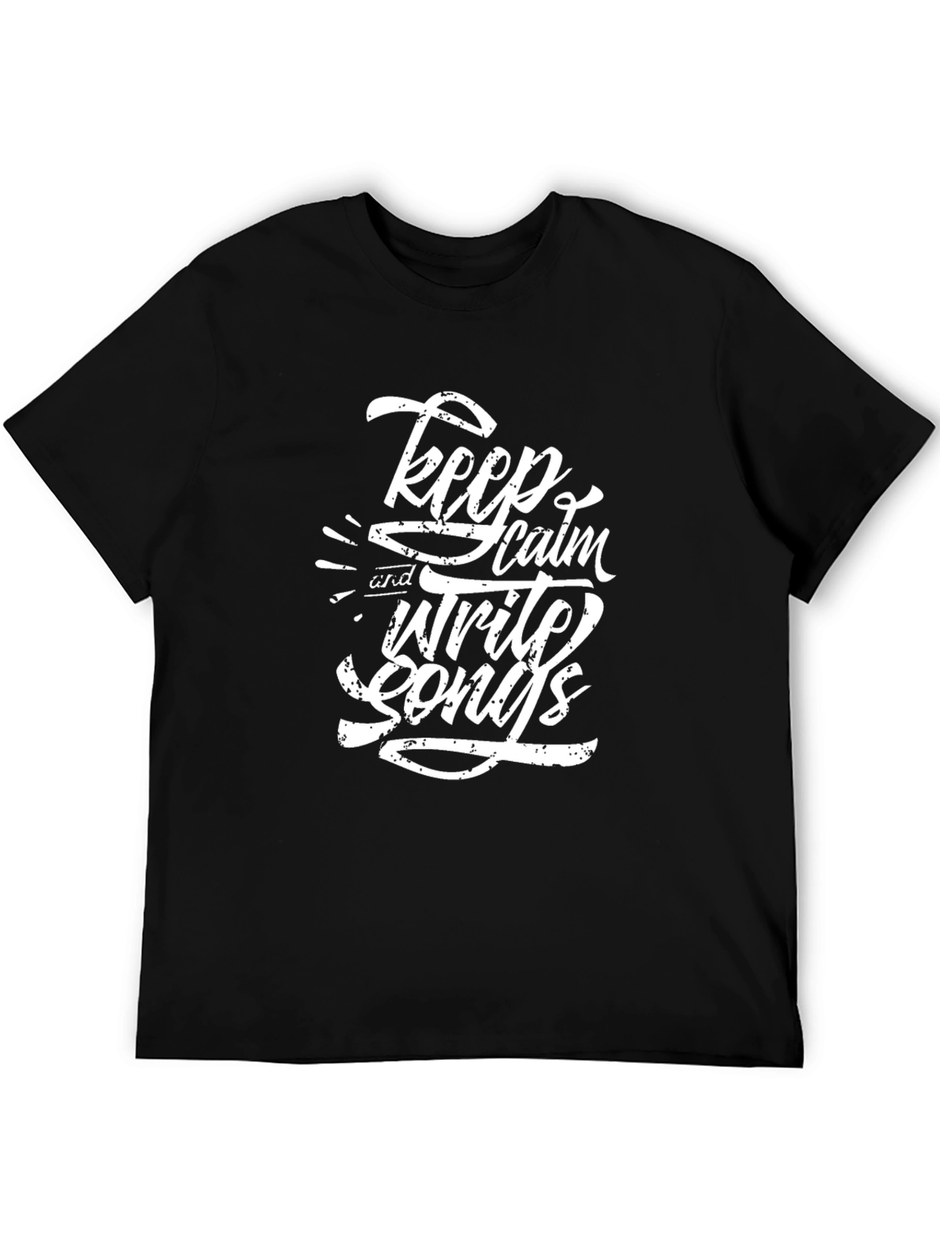 Keep Calm and Write Songs Graphic Tee