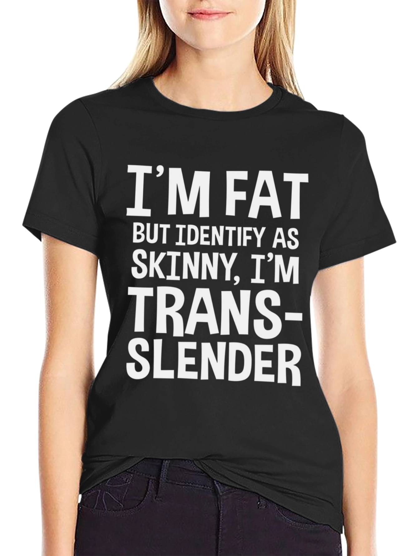 Funny Trans-Slender T-Shirt: Humor & Style!