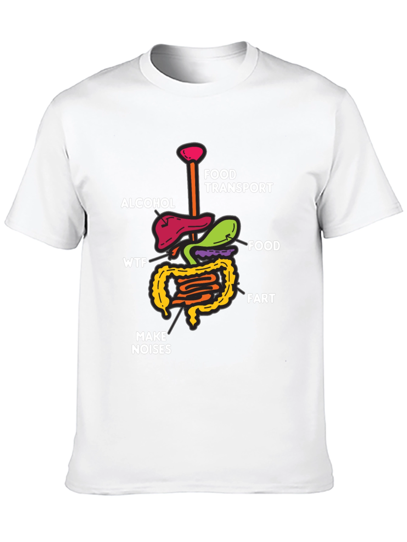 Digestive System Humor T-Shirt