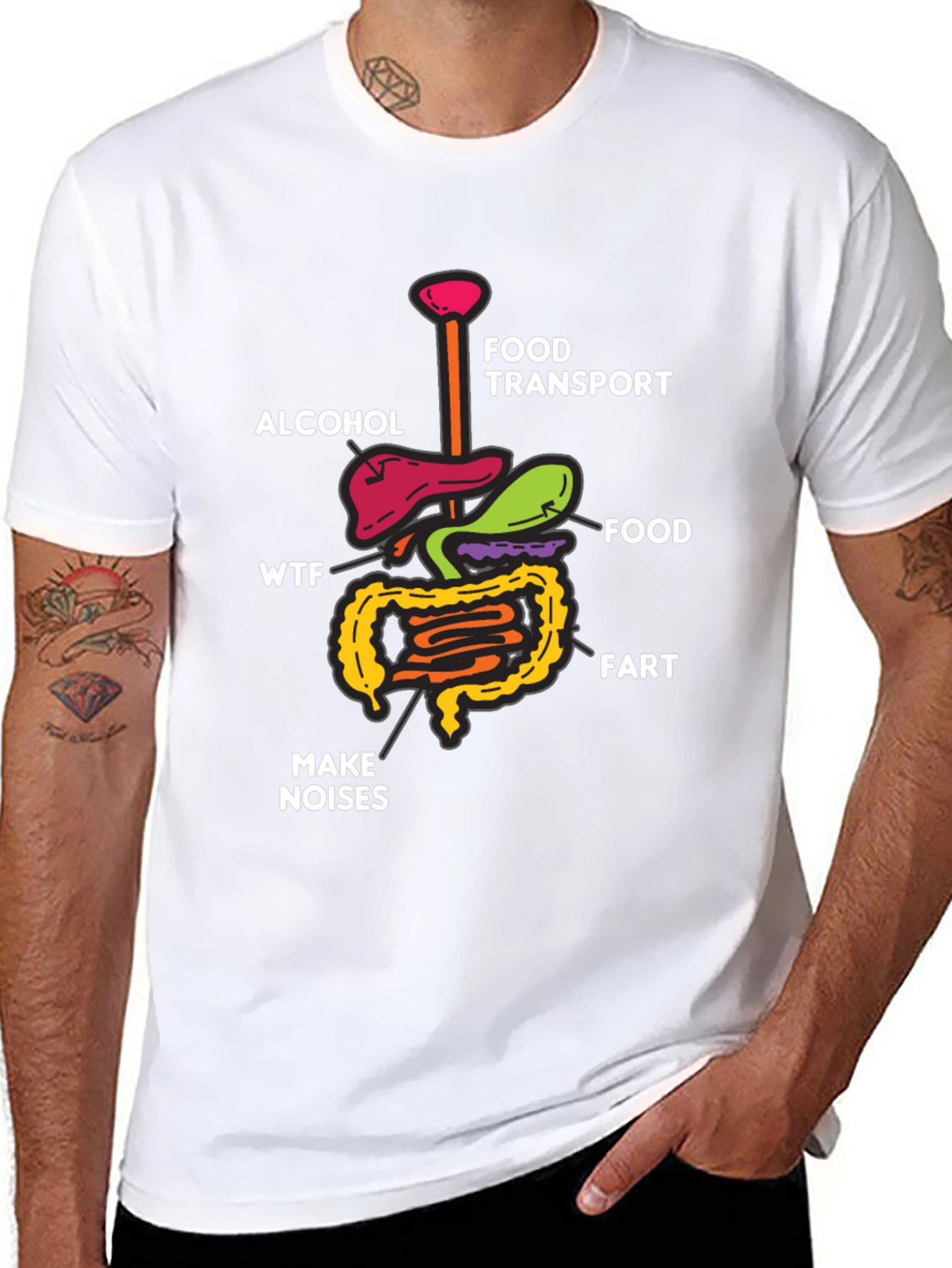 Digestive System Humor T-Shirt