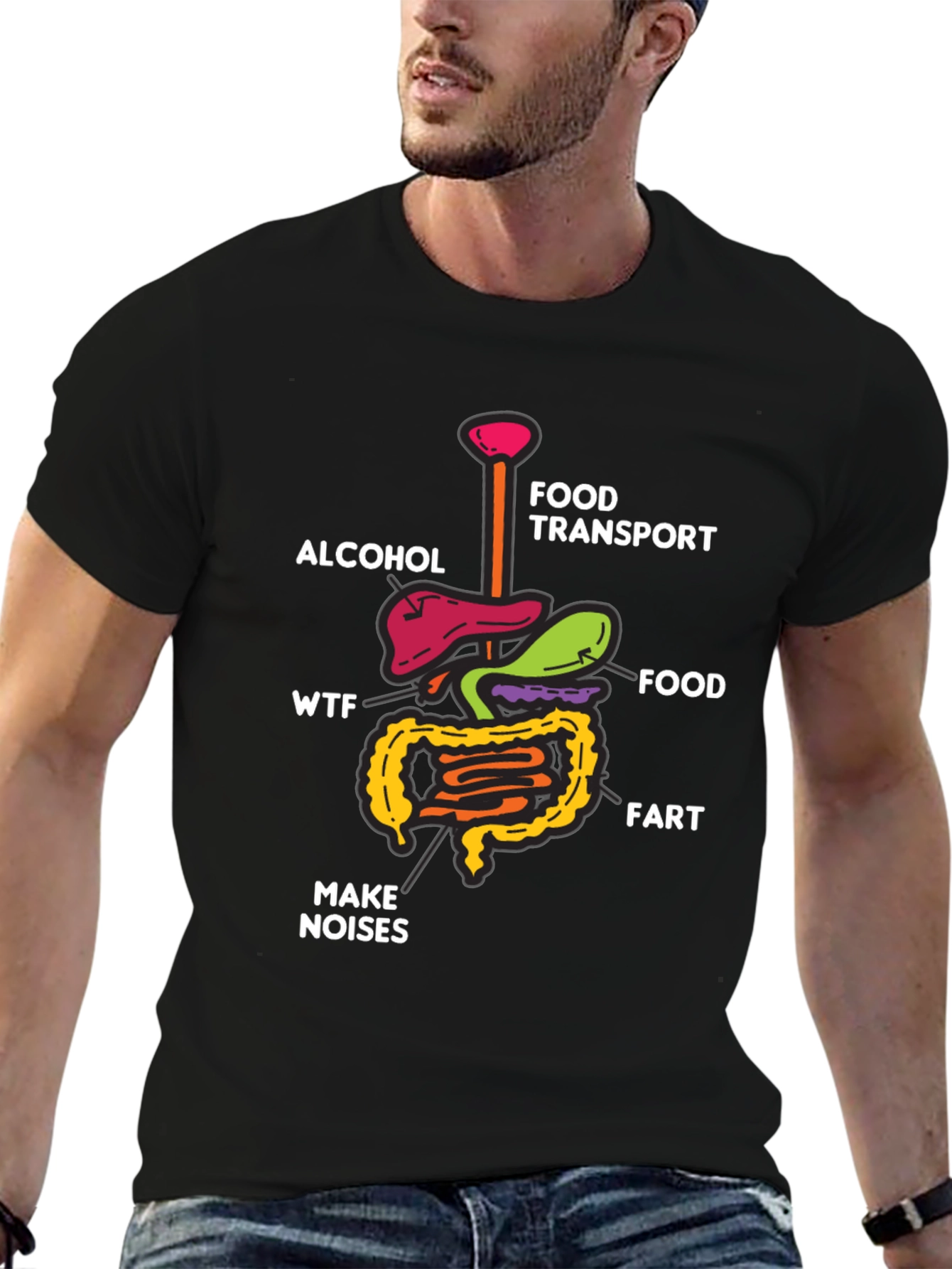 Digestive System Humor T-Shirt