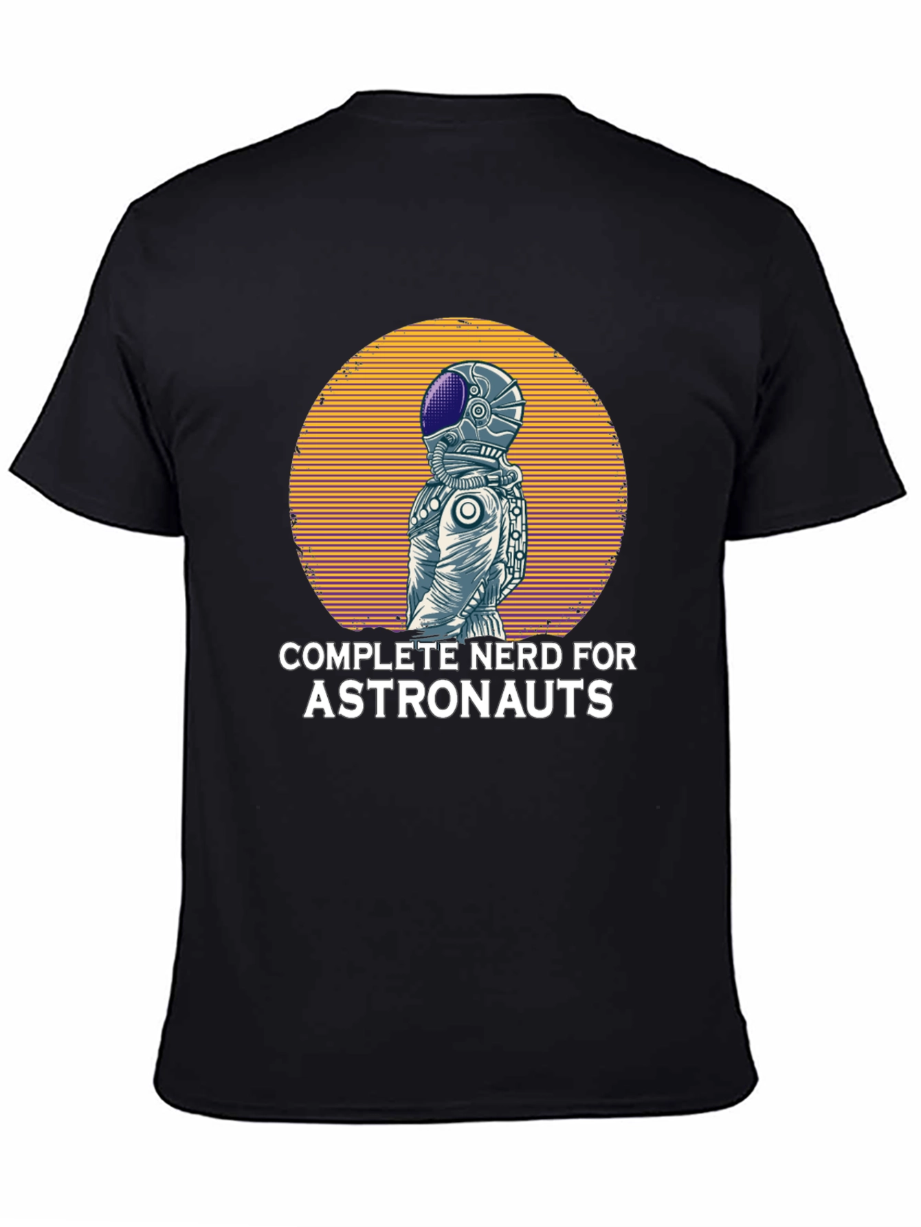 Astronaut Nerd Graphic T-Shirt