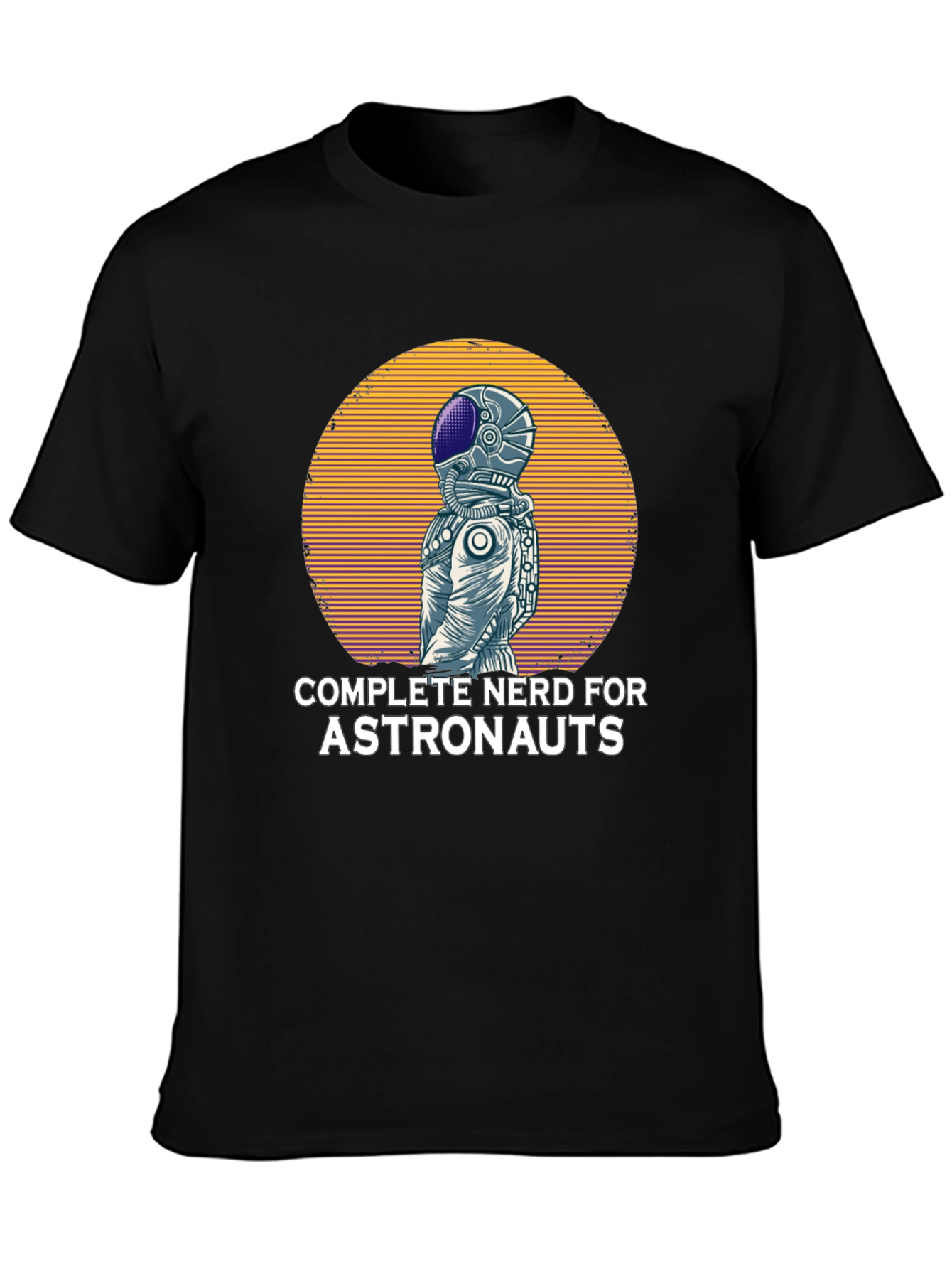 Astronaut Nerd Graphic T-Shirt