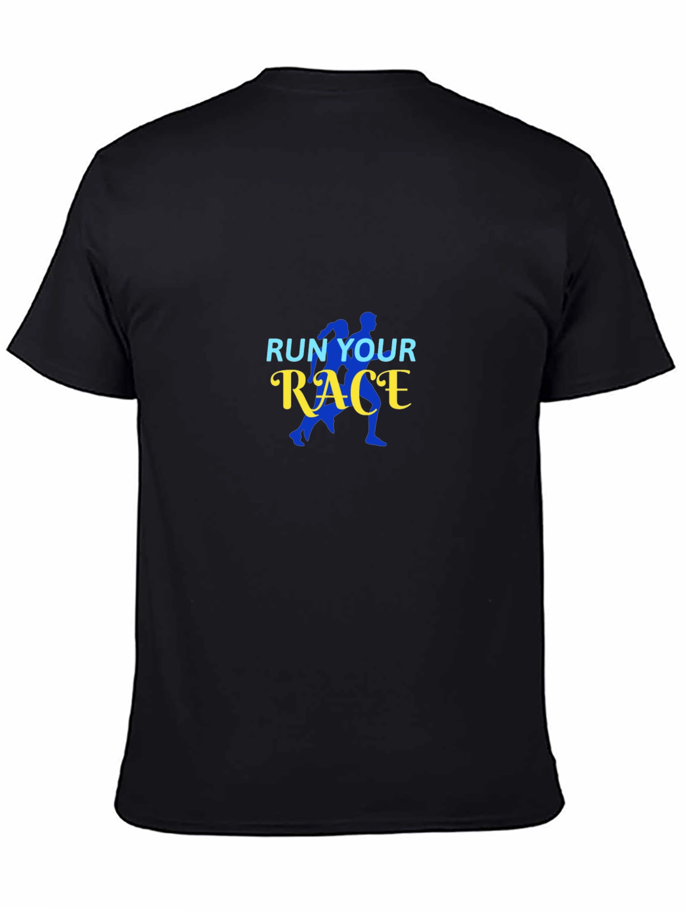 Run Your Race T-Shirt - Motivational Graphic Tee