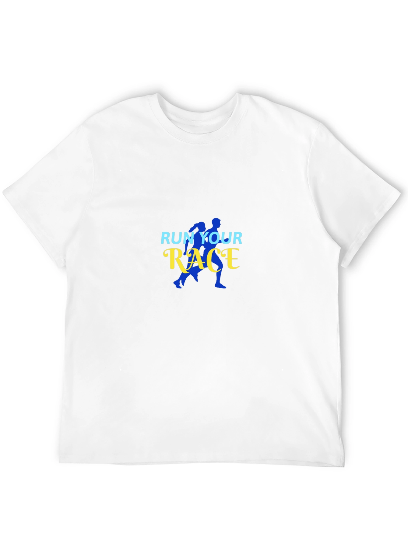 Run Your Race T-Shirt - Motivational Graphic Tee