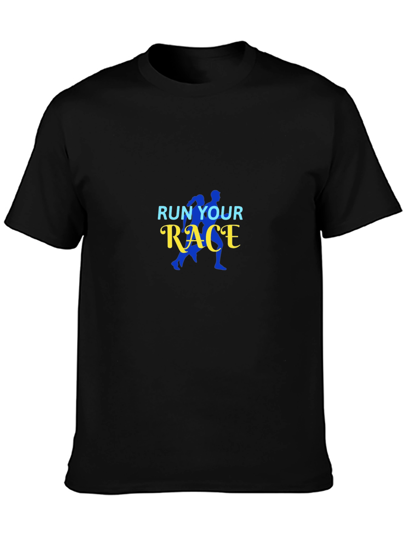 Run Your Race T-Shirt - Motivational Graphic Tee