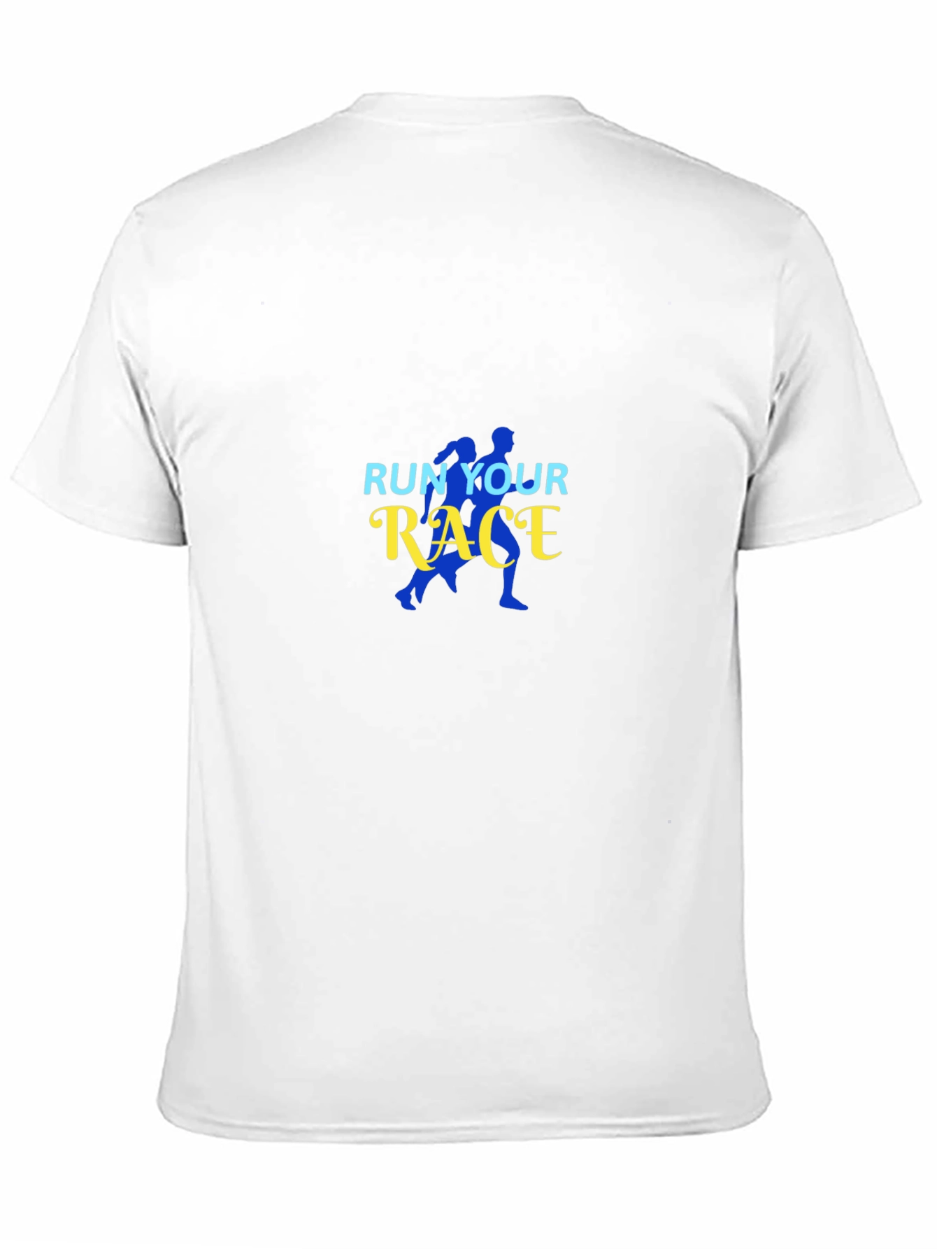 Run Your Race T-Shirt - Motivational Graphic Tee