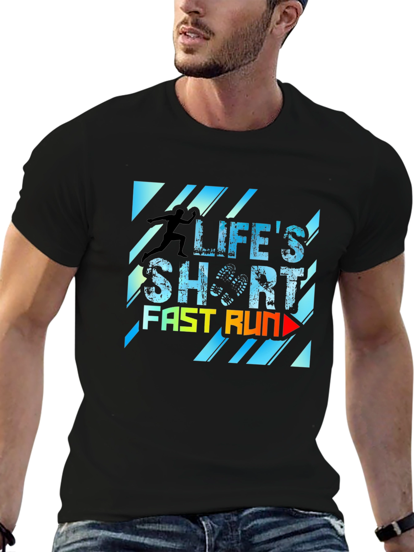 Lifes Short Fast Run T-Shirt