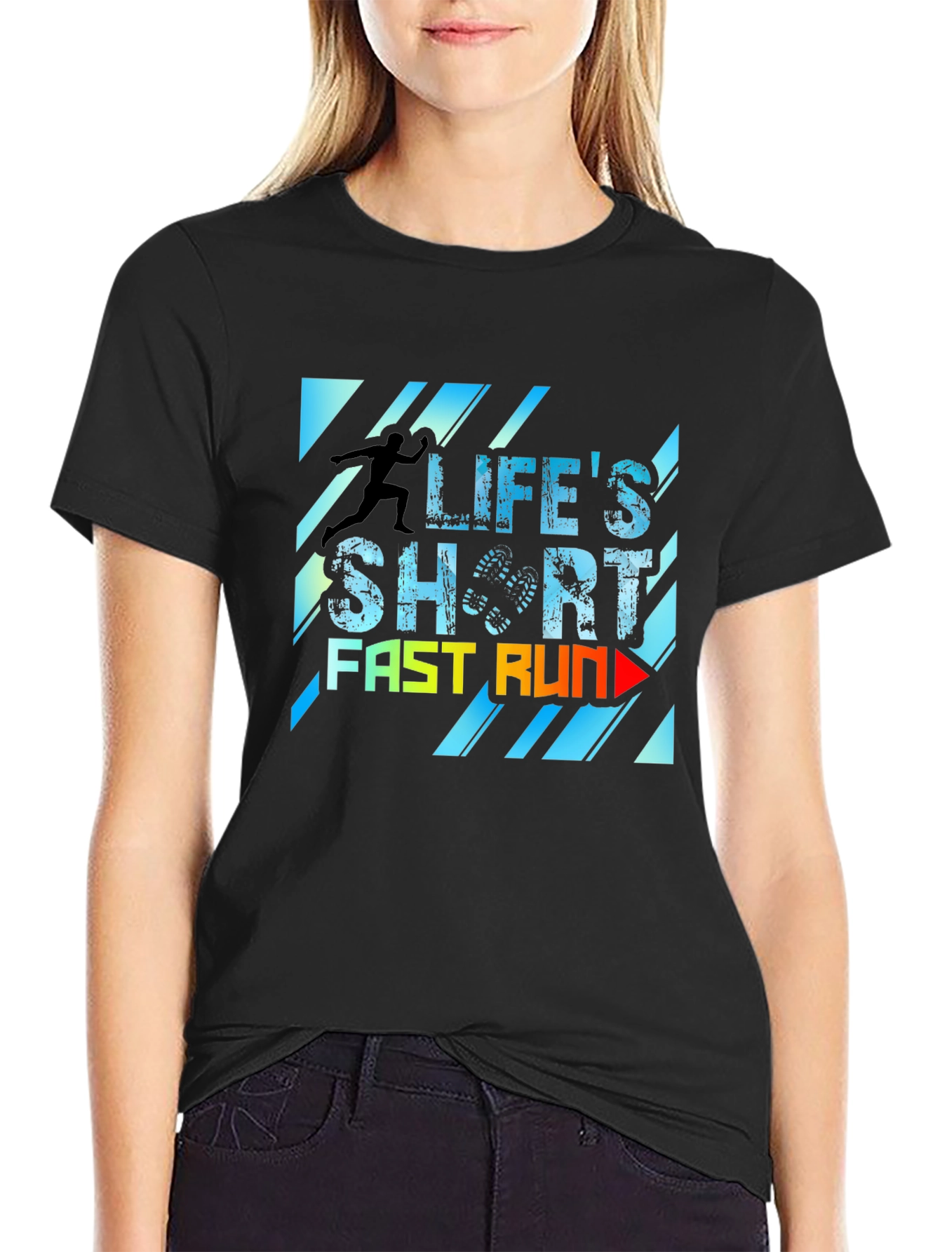 Lifes Short Fast Run T-Shirt
