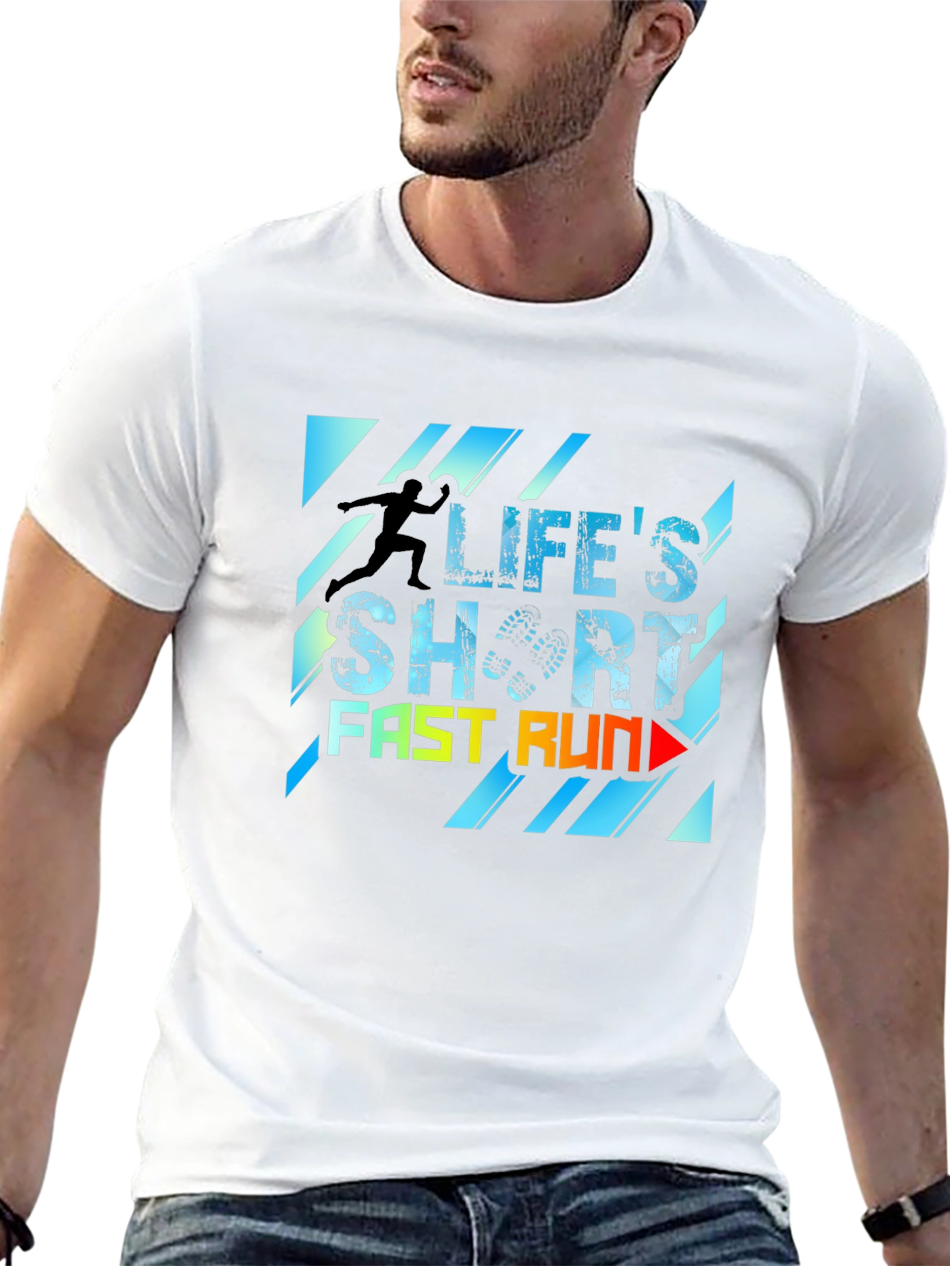 Lifes Short Fast Run T-Shirt