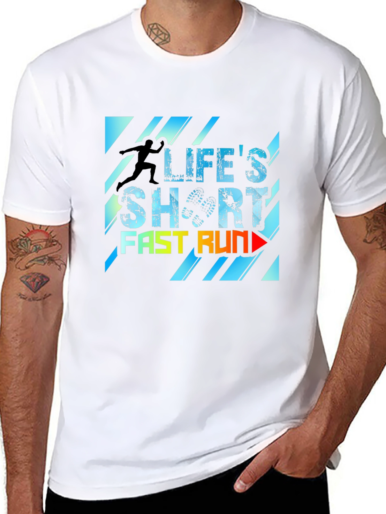 Lifes Short Fast Run T-Shirt