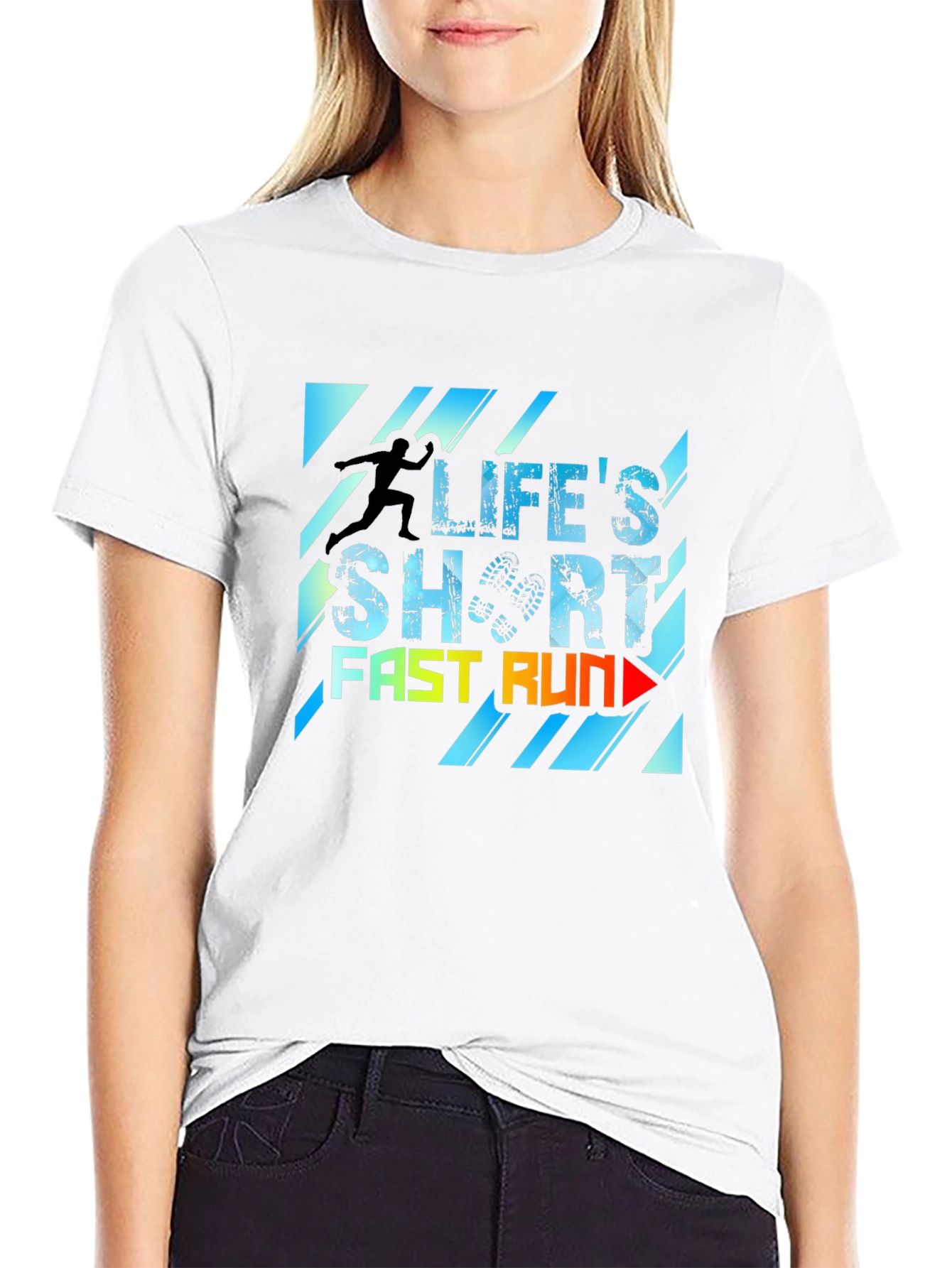Lifes Short Fast Run T-Shirt