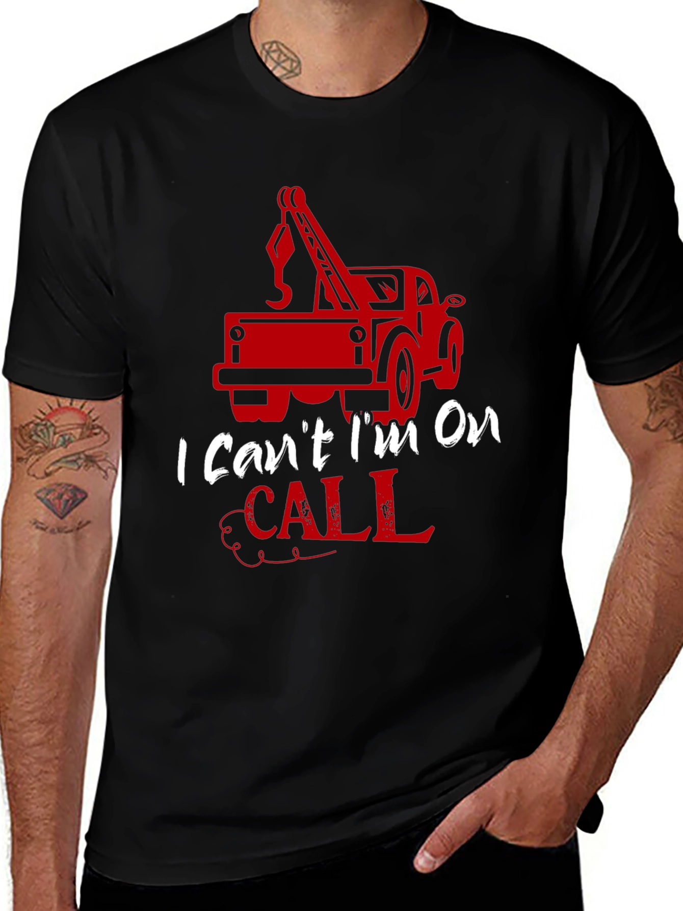 On Call Tow Truck T-Shirt