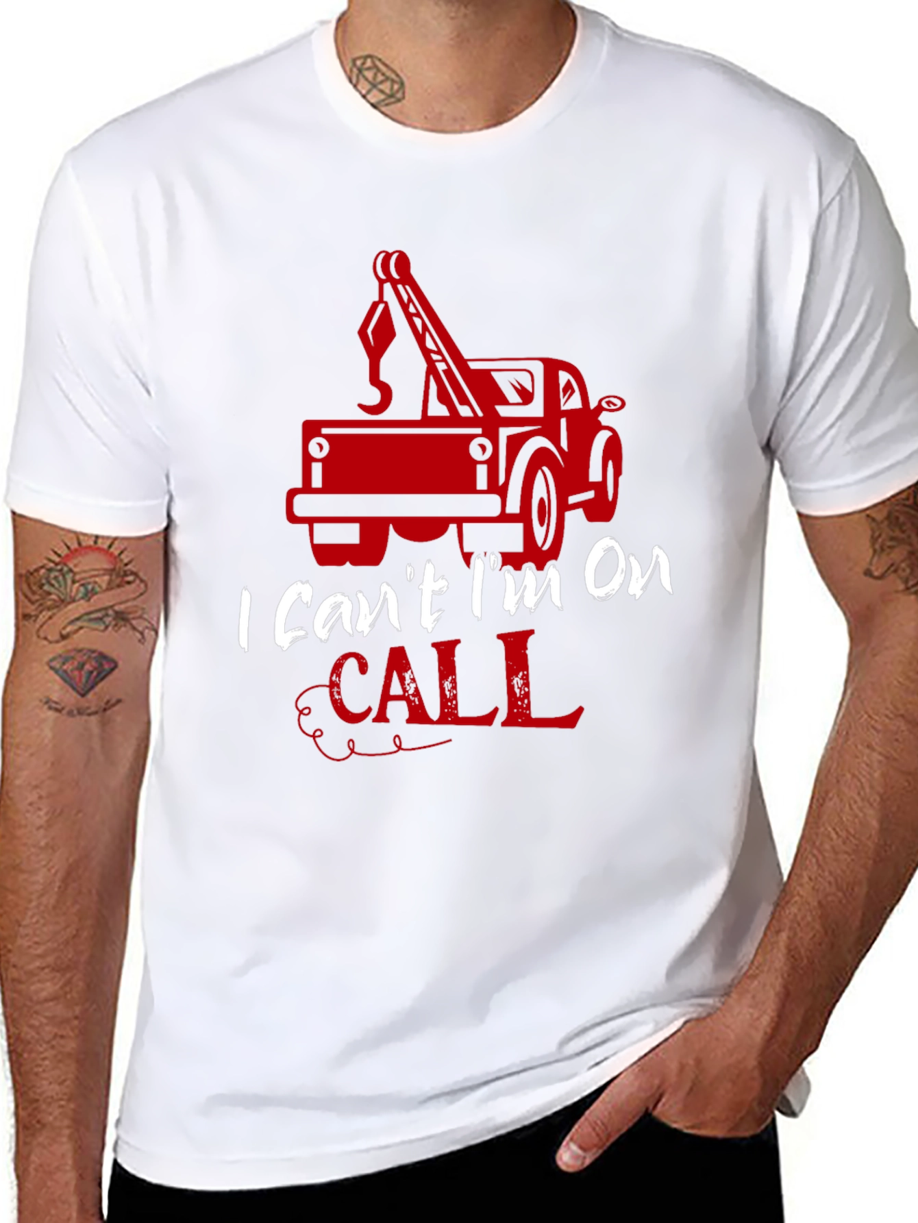 On Call Tow Truck T-Shirt