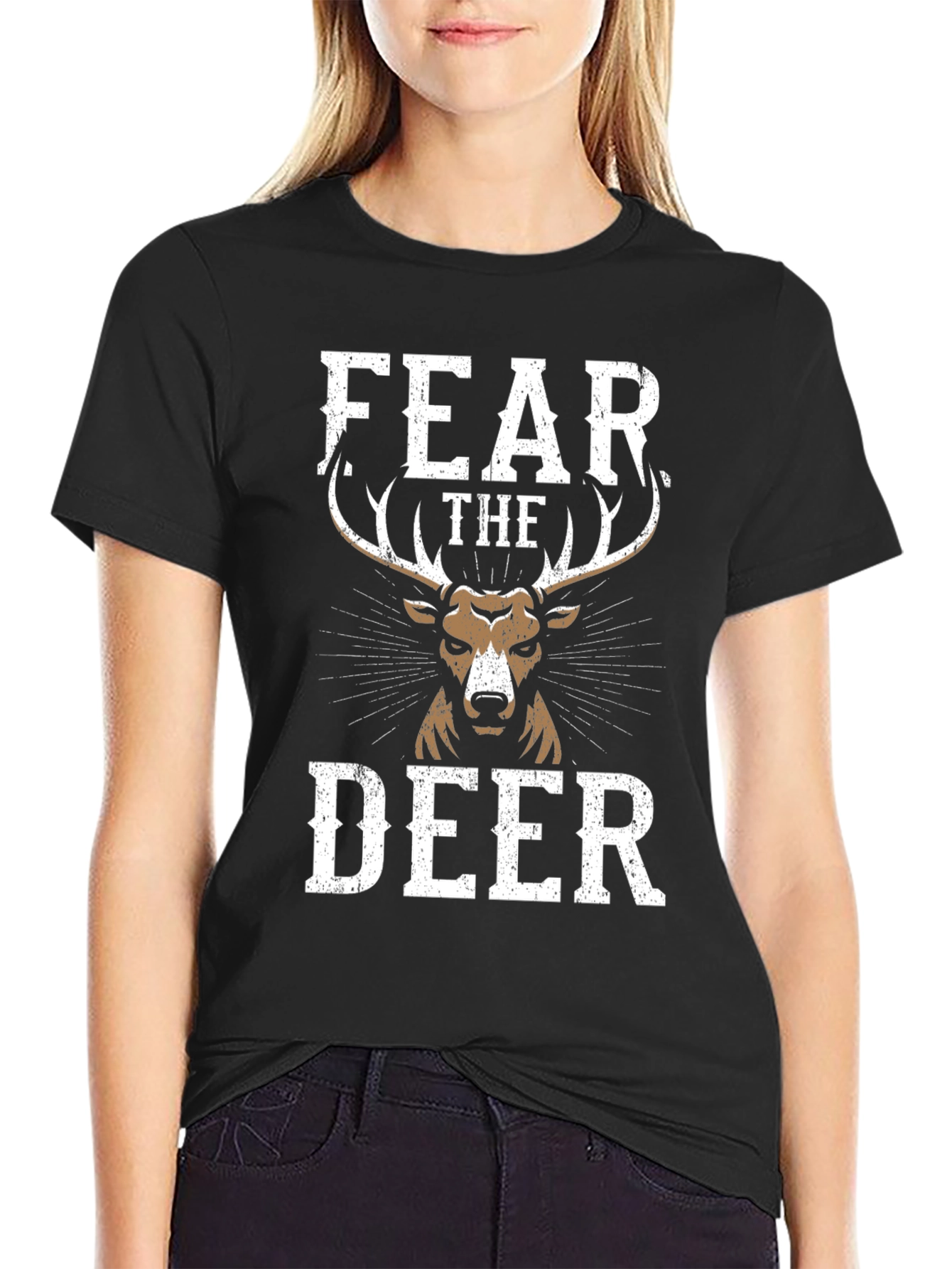 Fear The Deer Graphic Tee - Unisex