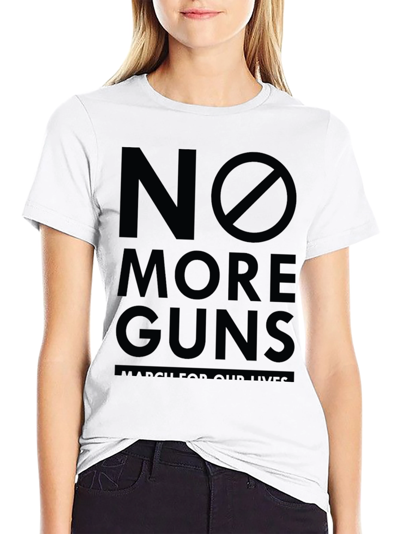 No More Guns Graphic T-Shirt