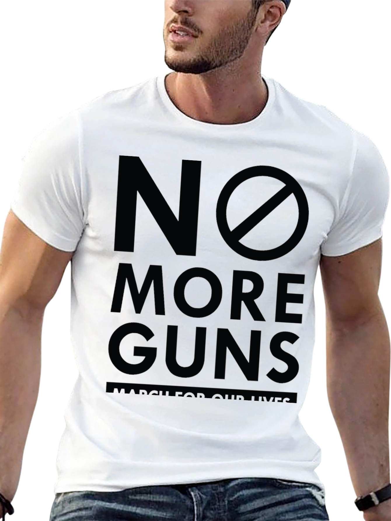 No More Guns Graphic T-Shirt