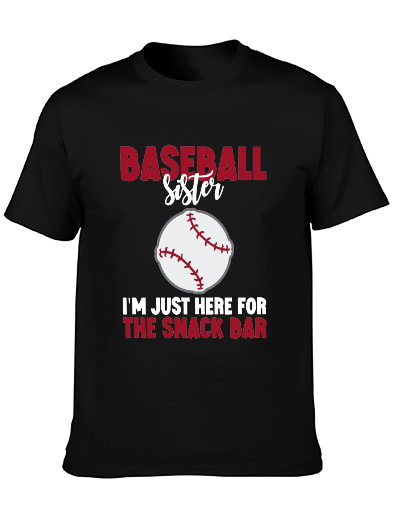 Baseball Sister Snack Bar T-Shirt