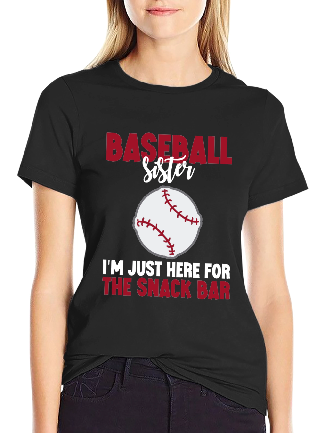 Baseball Sister Snack Bar T-Shirt