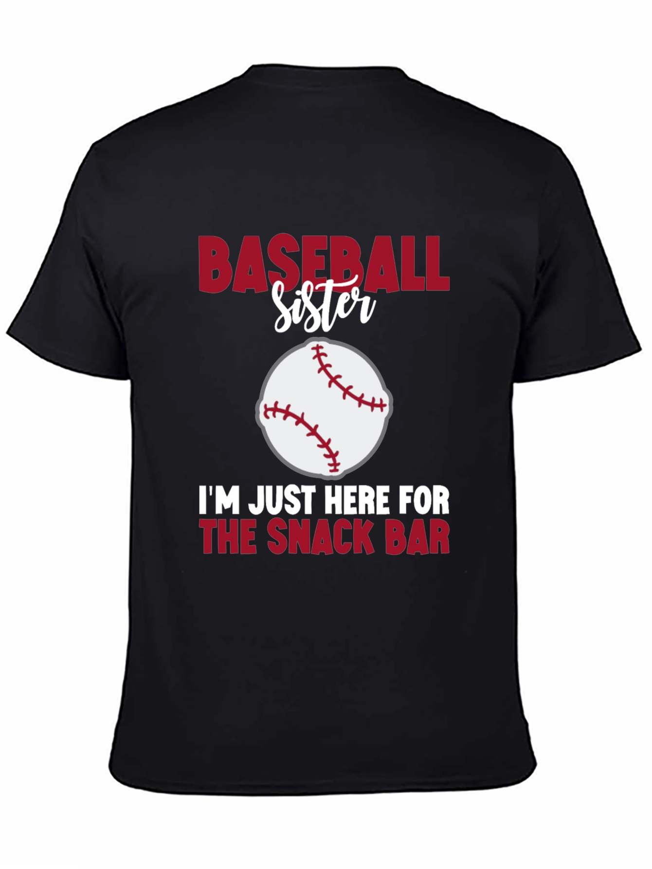 Baseball Sister Snack Bar T-Shirt