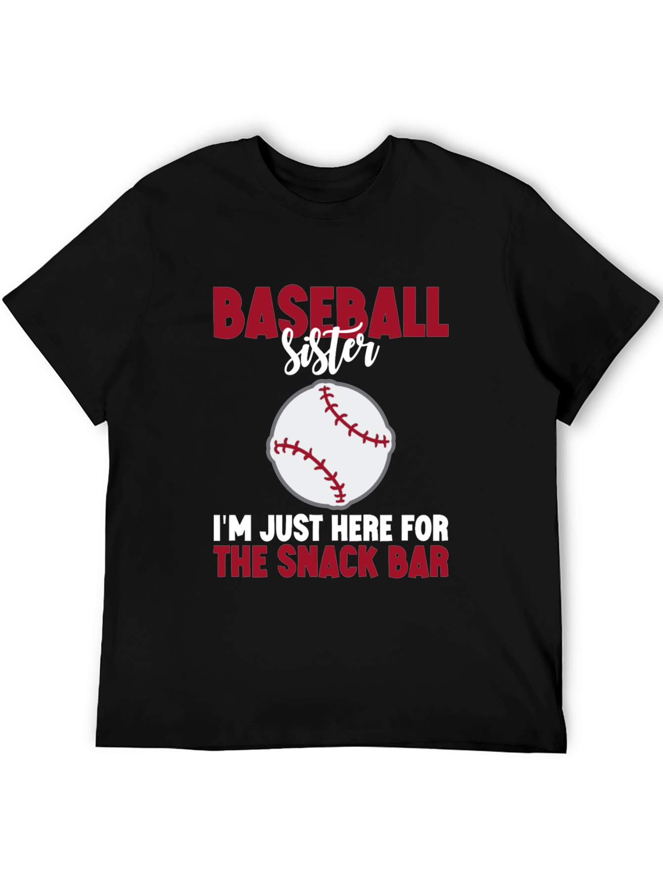 Baseball Sister Snack Bar T-Shirt