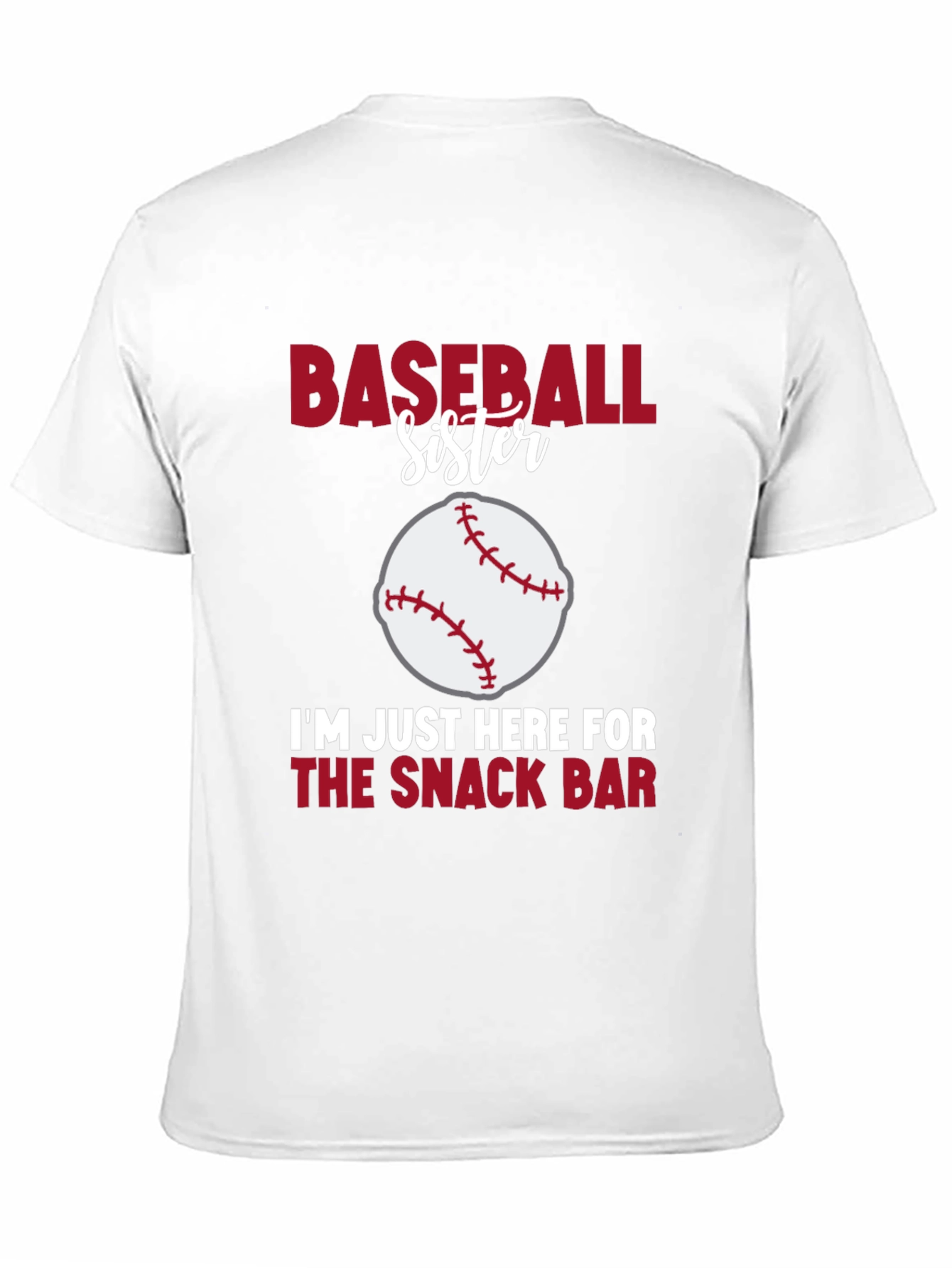Baseball Sister Snack Bar T-Shirt