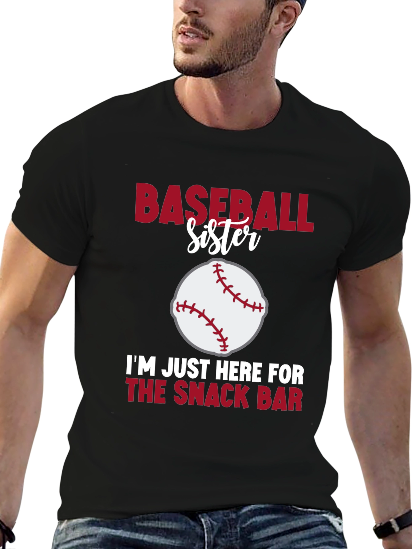 Baseball Sister Snack Bar T-Shirt