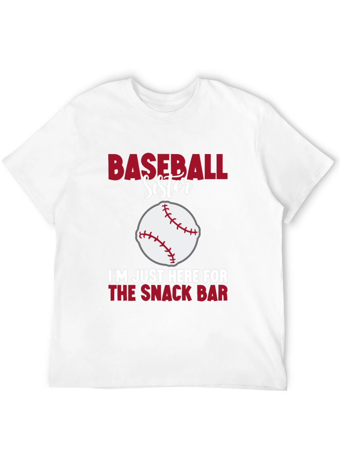 Baseball Sister Snack Bar T-Shirt
