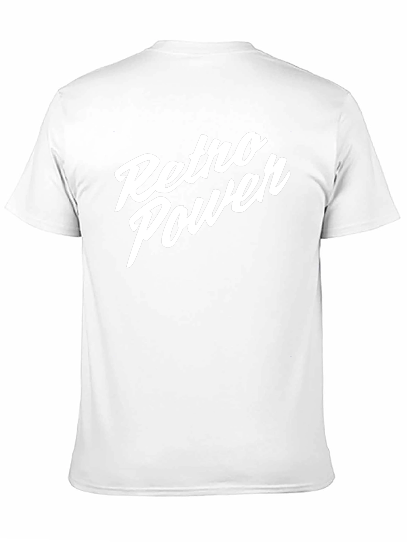 Retro Power Graphic Tee - Stylish Black T-Shirt