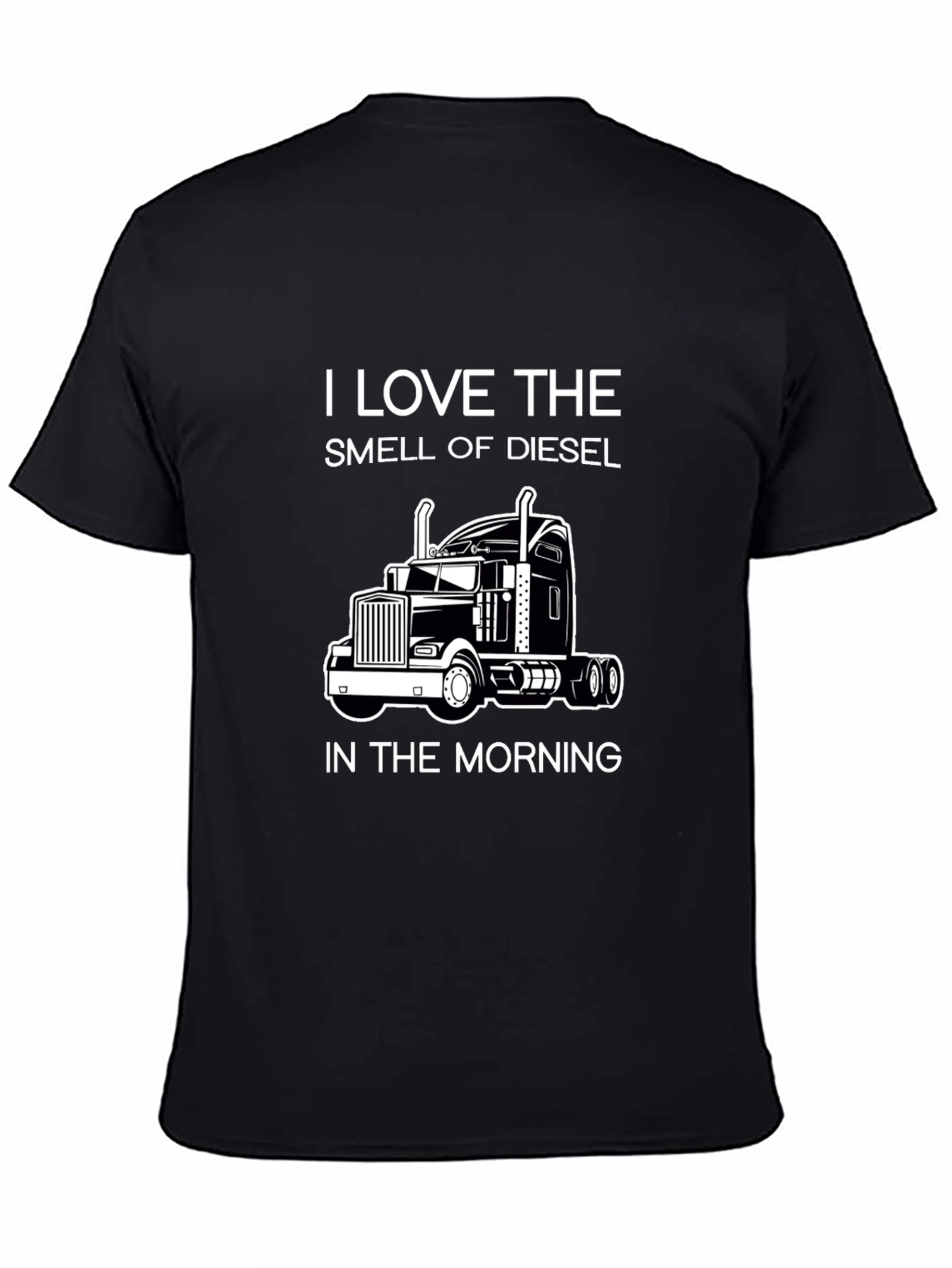 I Love The Smell of Diesel Trucker Tee