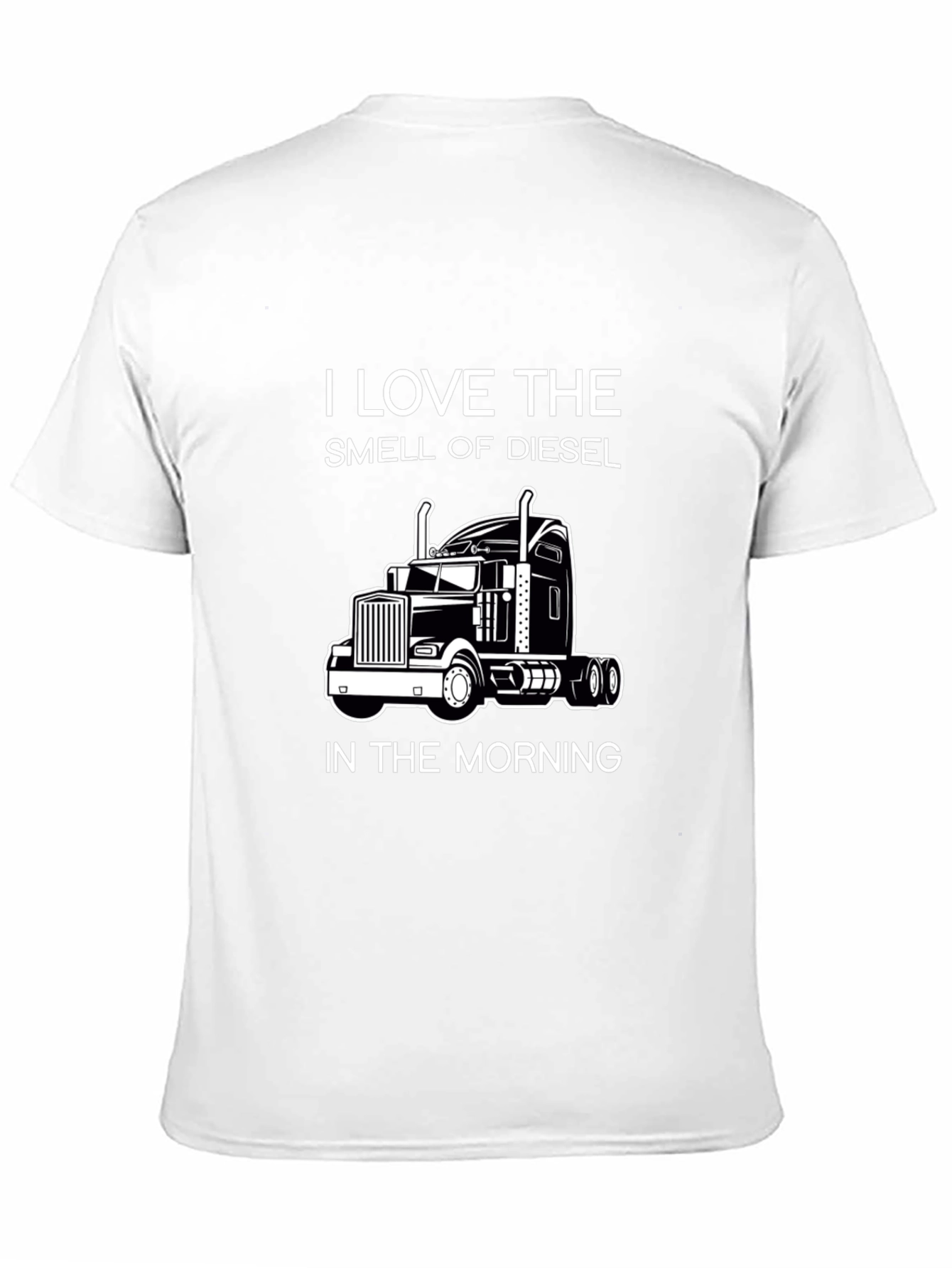 I Love The Smell of Diesel Trucker Tee