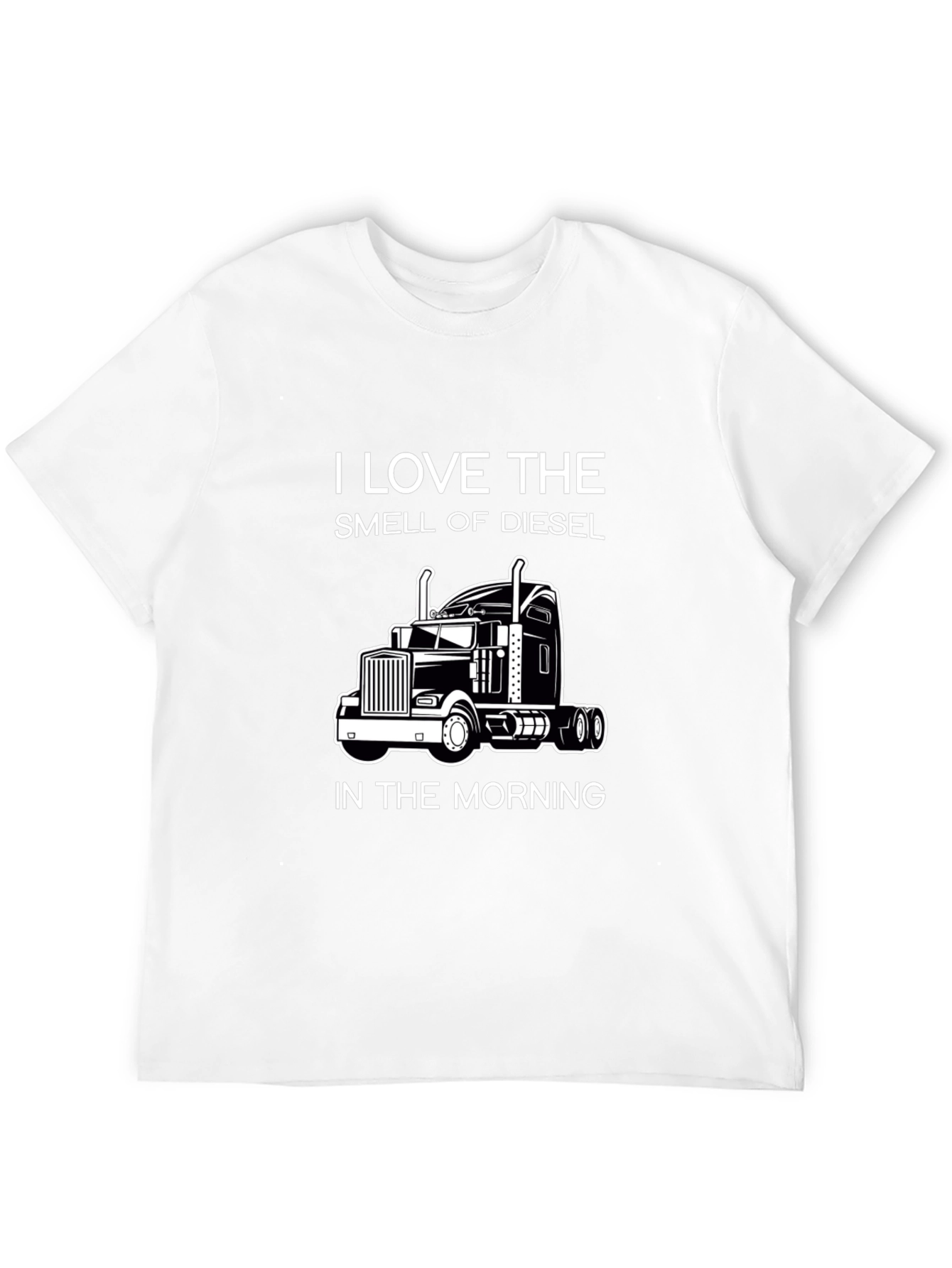 I Love The Smell of Diesel Trucker Tee