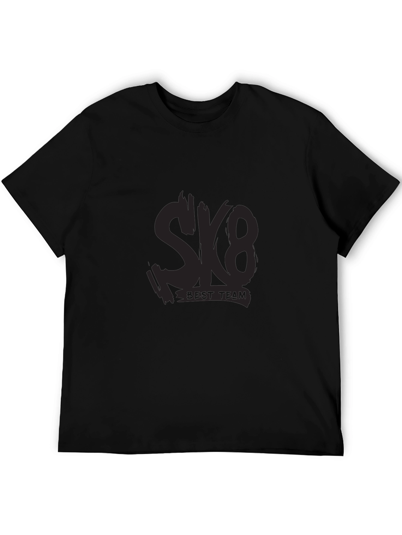 SK8 The Best Team Black T-Shirt
