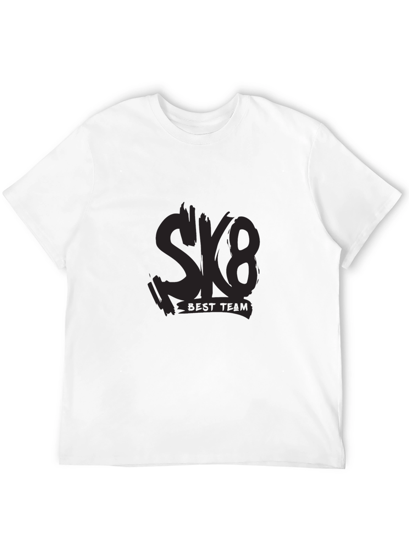 SK8 The Best Team Black T-Shirt