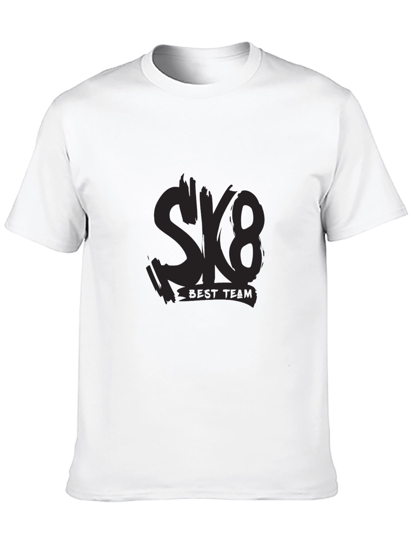 SK8 The Best Team Black T-Shirt