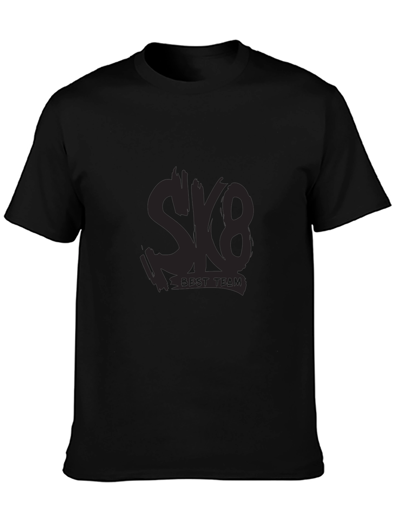 SK8 The Best Team Black T-Shirt
