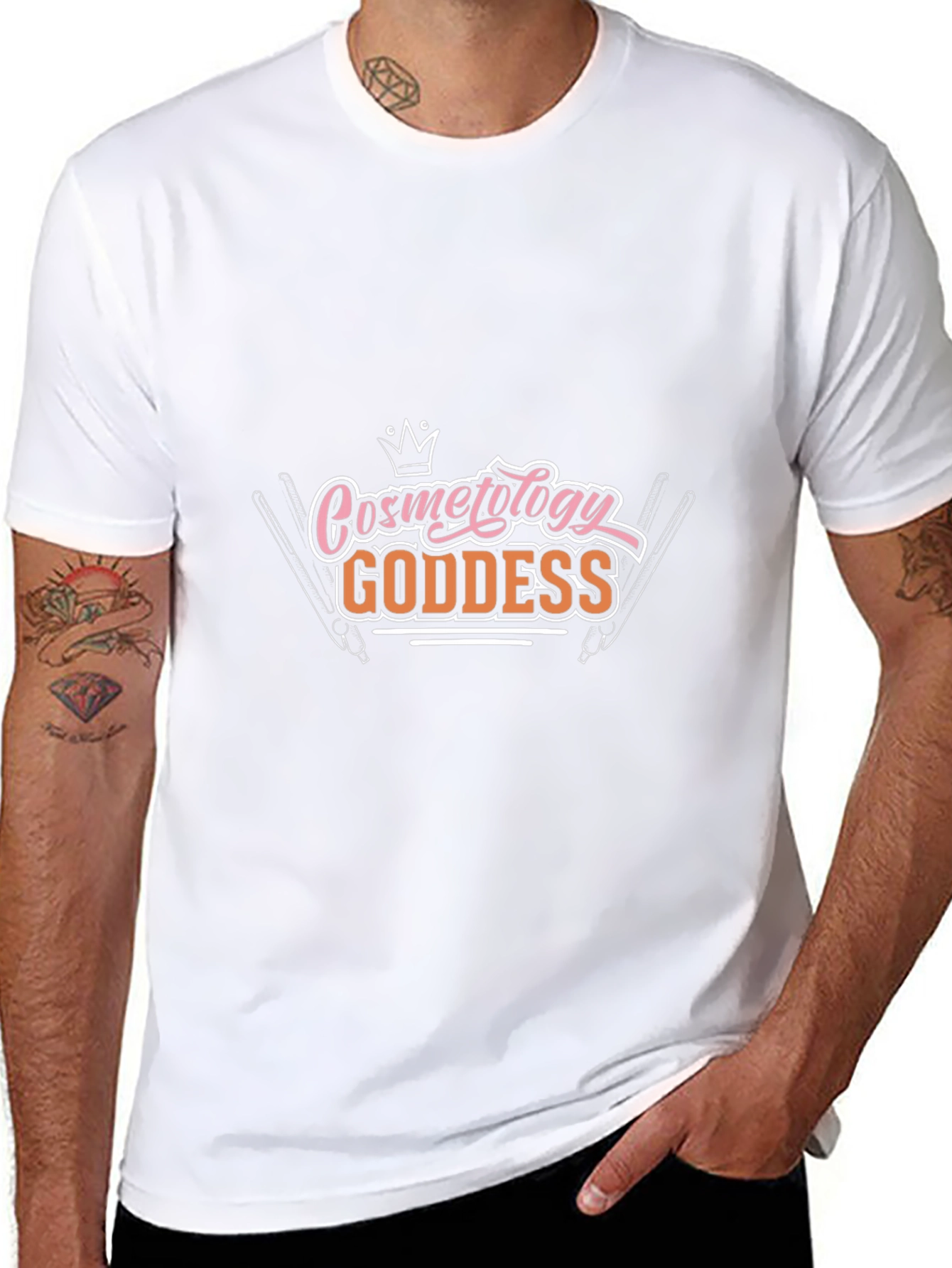 Cosmetology Goddess Graphic Tee