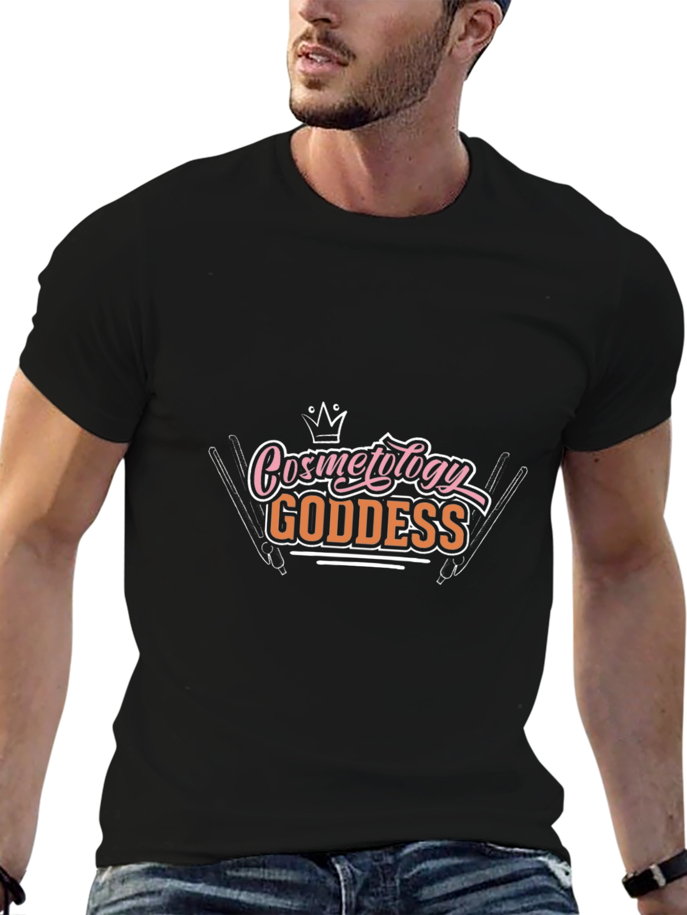 Cosmetology Goddess Graphic Tee