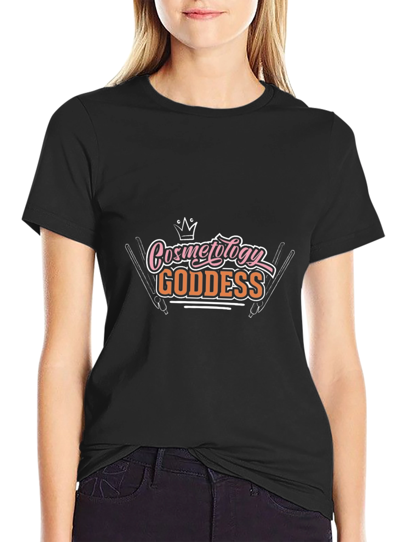 Cosmetology Goddess Graphic Tee