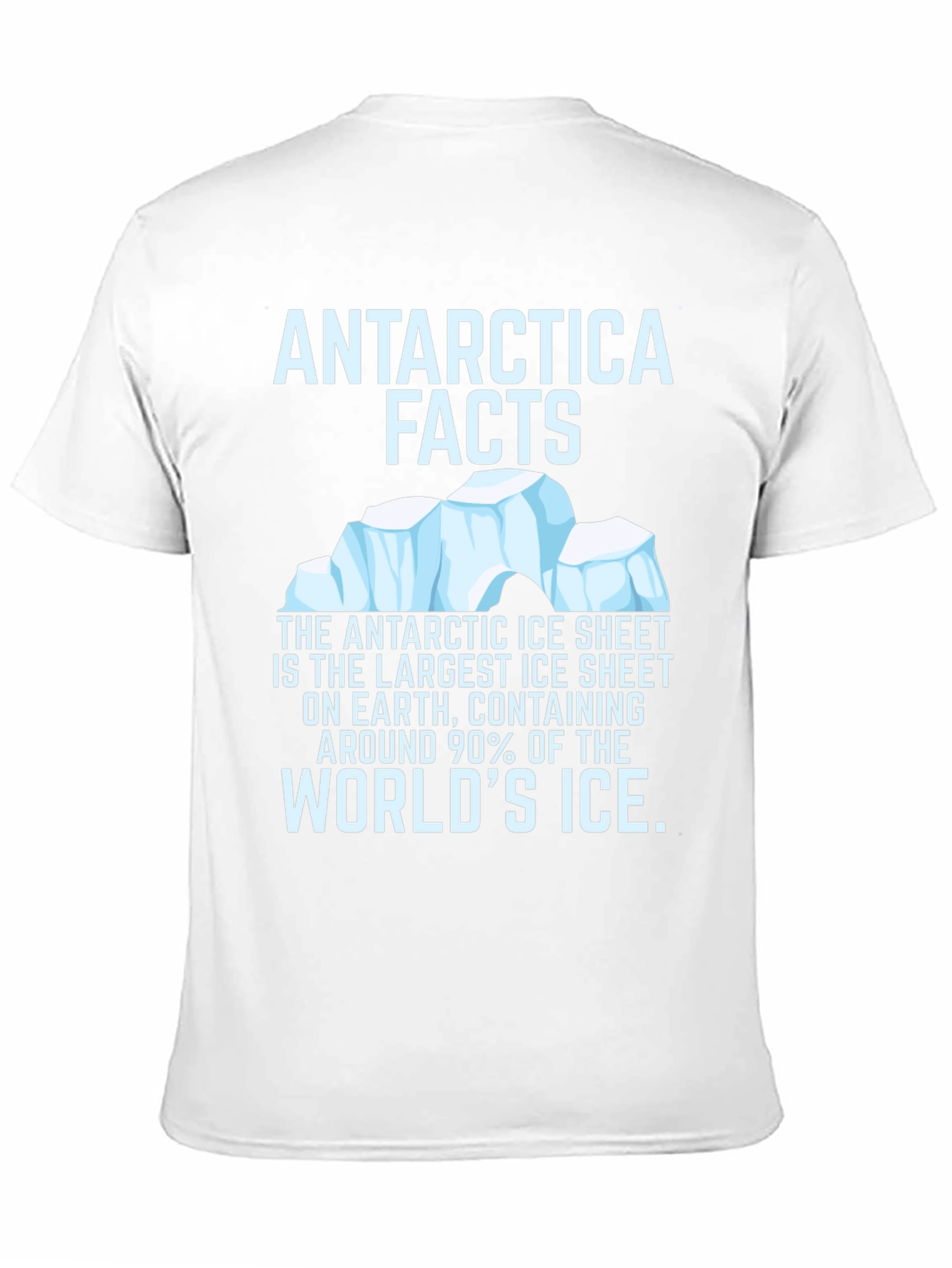 Antarctica Facts Graphic T-Shirt