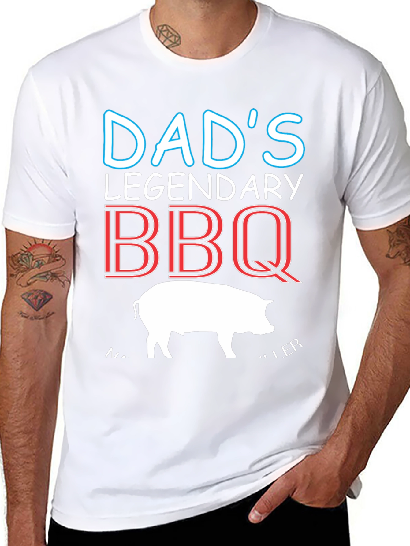 Dads Legendary BBQ T-Shirt