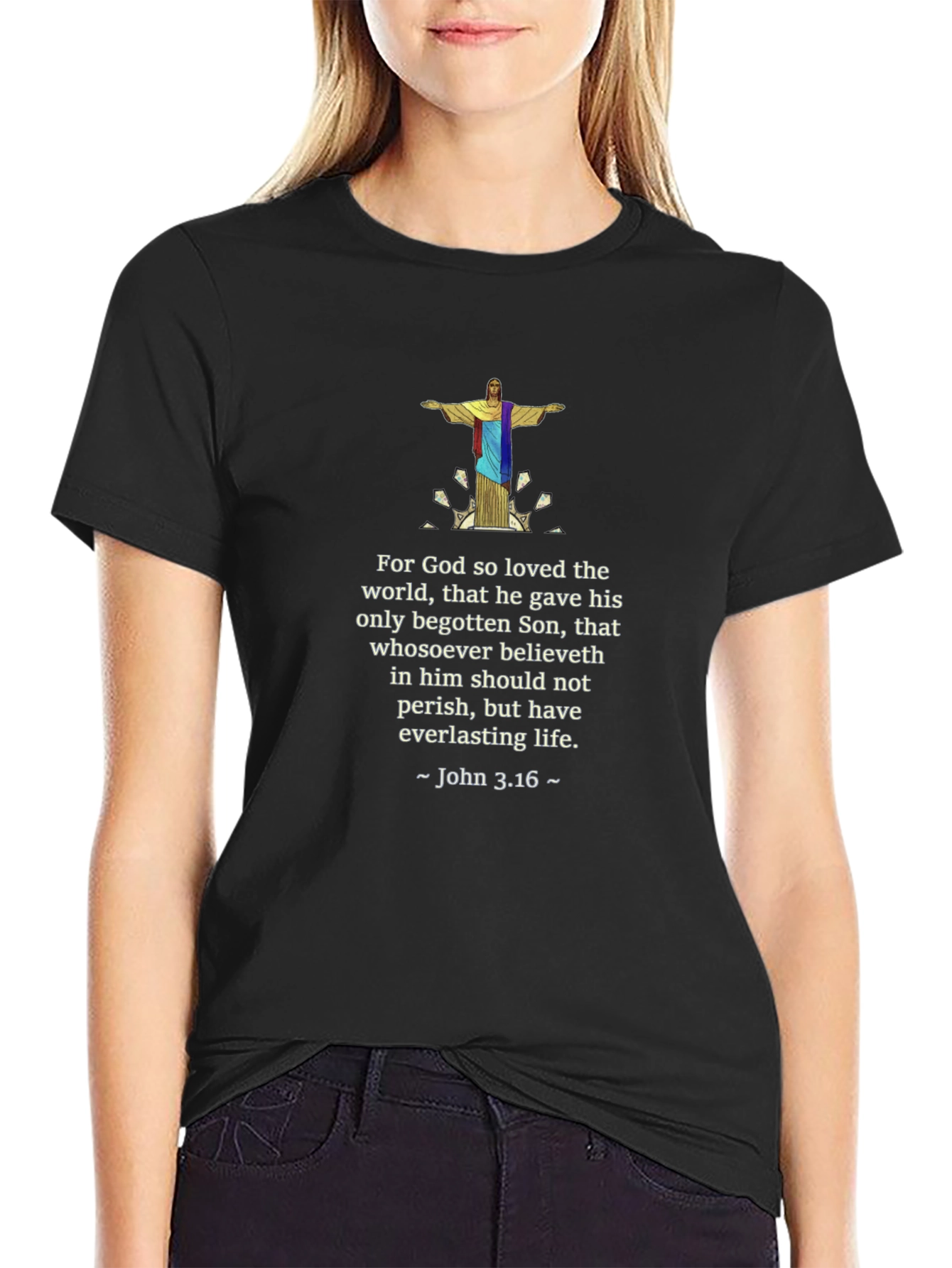Religious Verse Graphic Tee